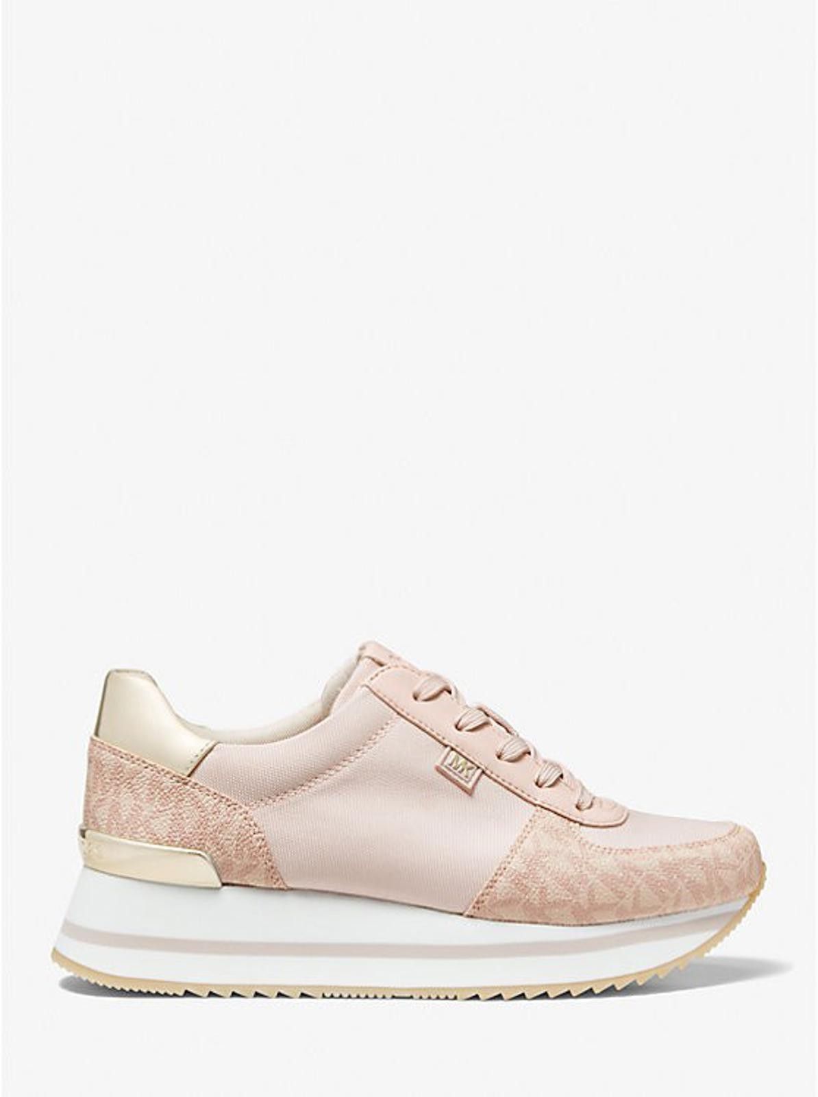Michael Kors Michael Kors Monique Trainer Ballet Metallic Textile Lace-Up Size US 7.5 / IT 37.5 - 6 Thumbnail