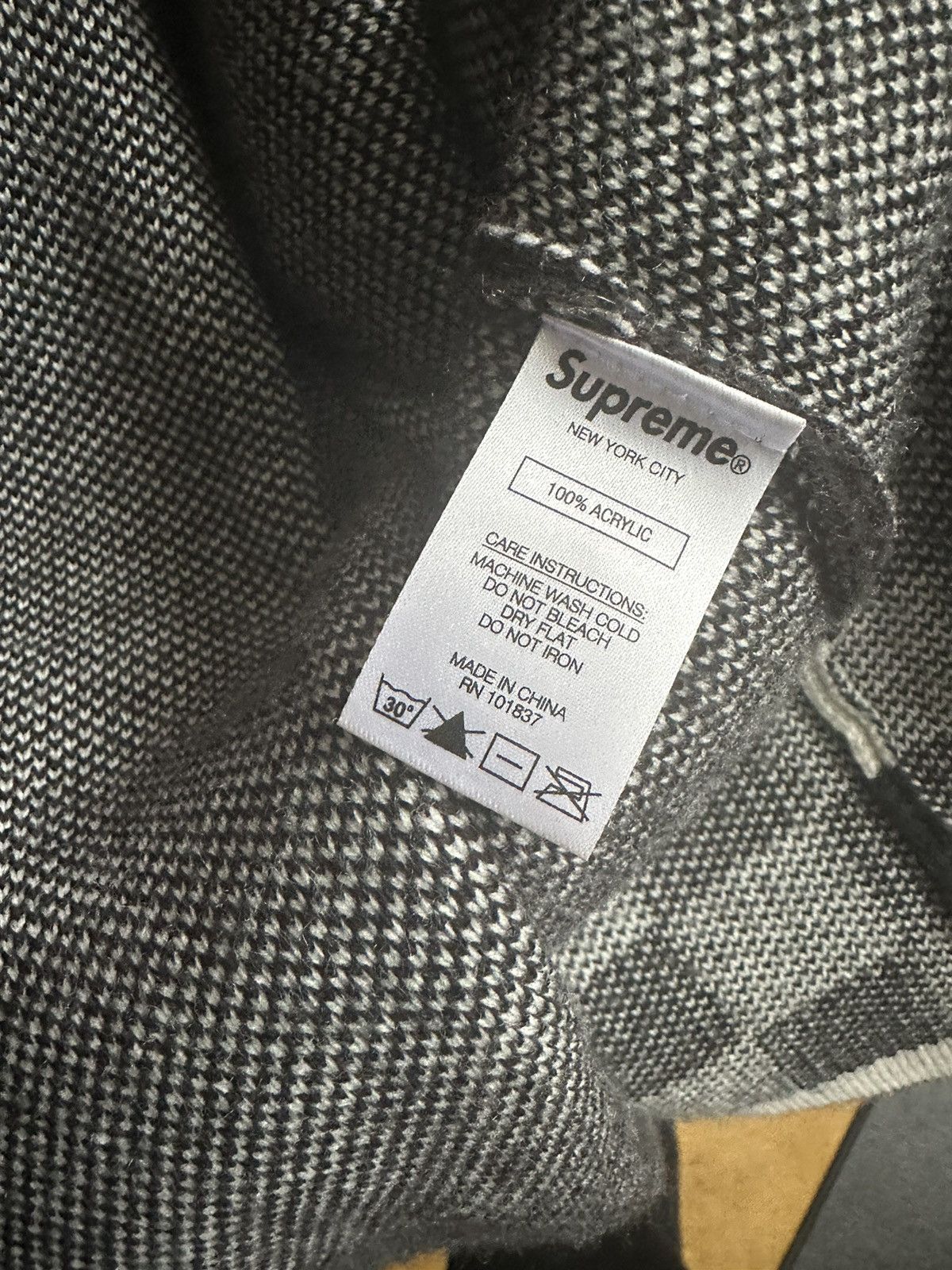 Supreme Supreme Checkered Mohair Brushed Cardigan Size US L / EU 52-54 / 3 - 6 Thumbnail