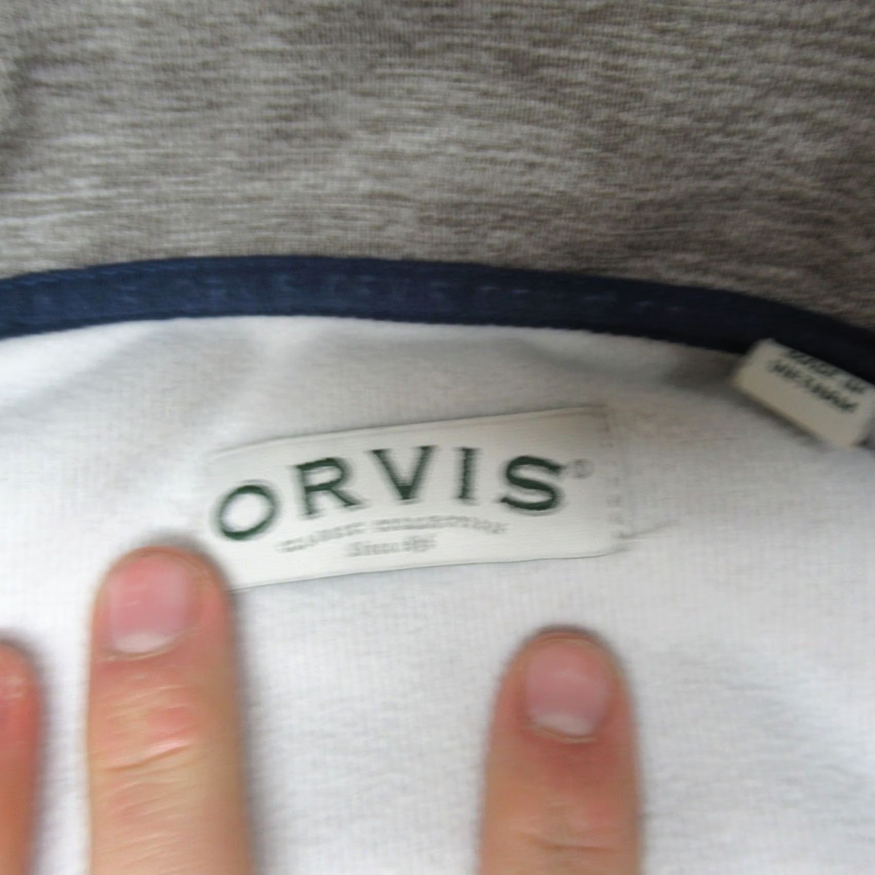 Orvis ORVIS Jacket Men L Gray Full Zip Wind Performance Hiking Fishing Rain Wind Size US L / EU 52-54 / 3 - 4 Thumbnail