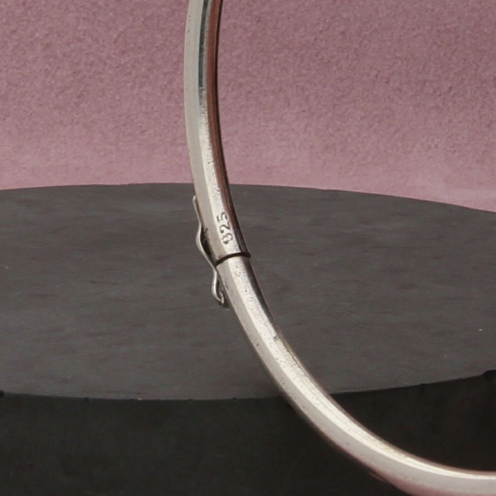 Sterling Silver sterling silver 3mm diamond-cut bracelet size 7.75in Size ONE SIZE - 3 Thumbnail