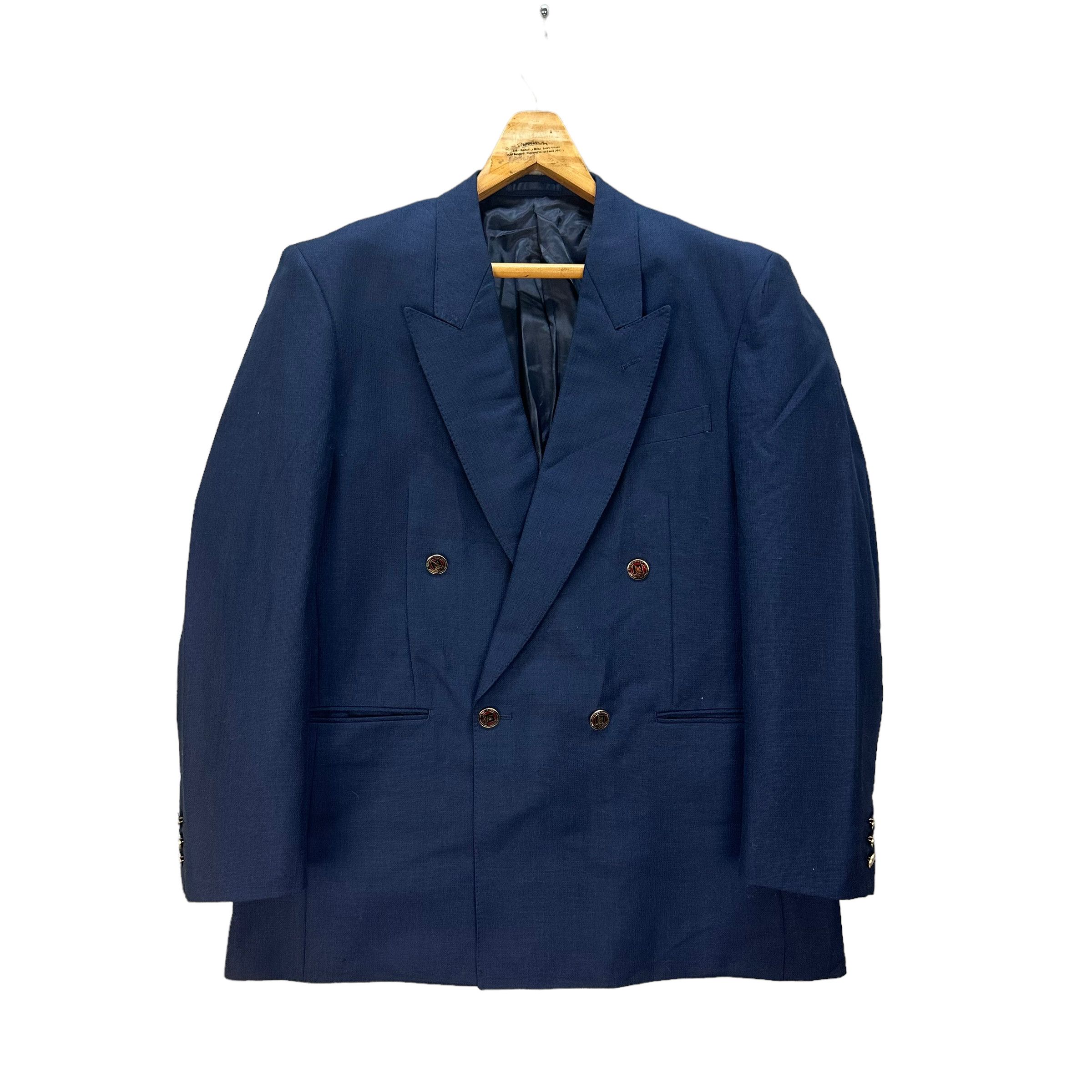 Balenciaga BALENCIAGA POUR HOMME DOUBLE BREASTED BLAZERS #8304-002 Size 46R - 1 Thumbnail