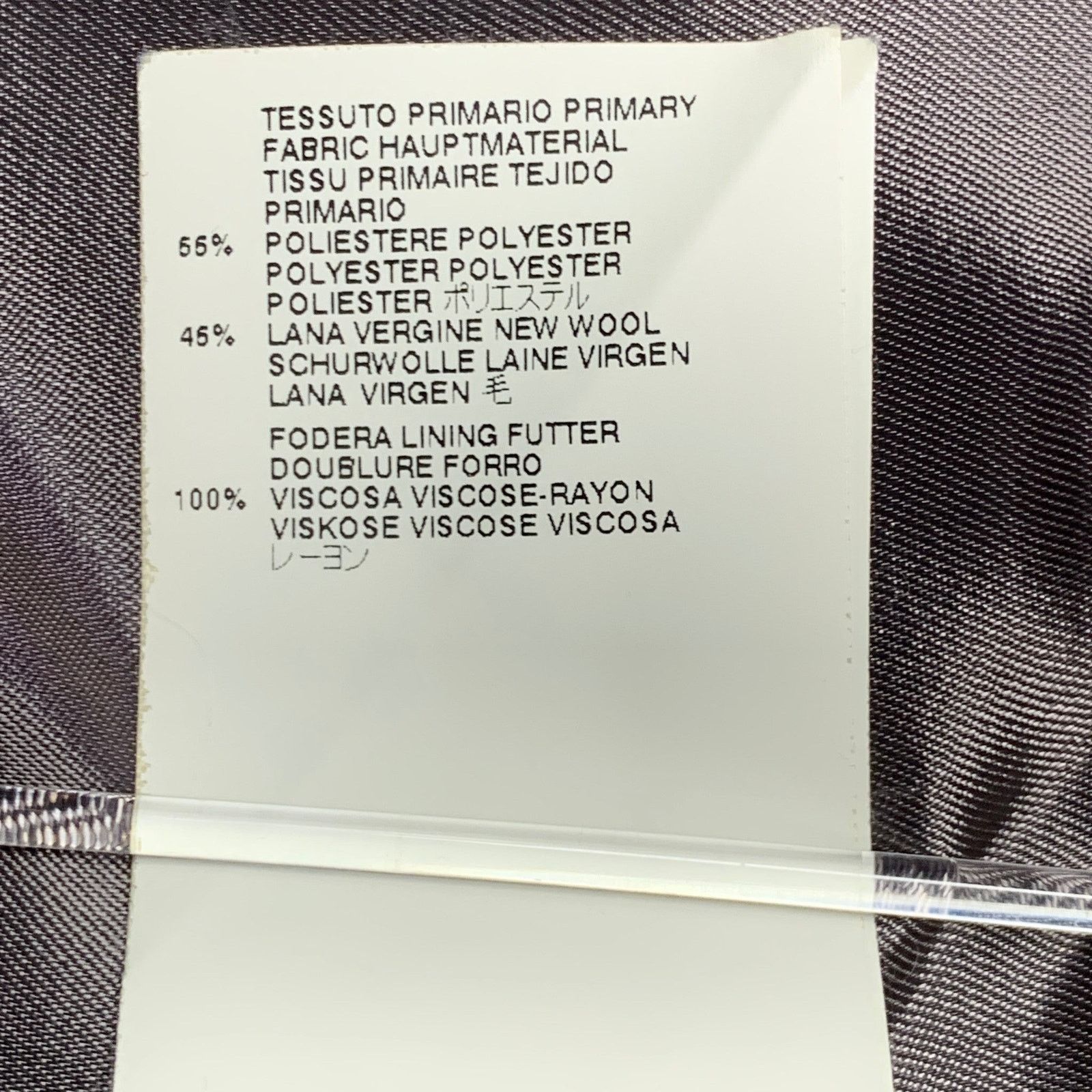 Maison Margiela MAISON MARTIN MARGIELA Heather Grey Taupe V-Neck Formal Vest Size 40R - 9 Thumbnail
