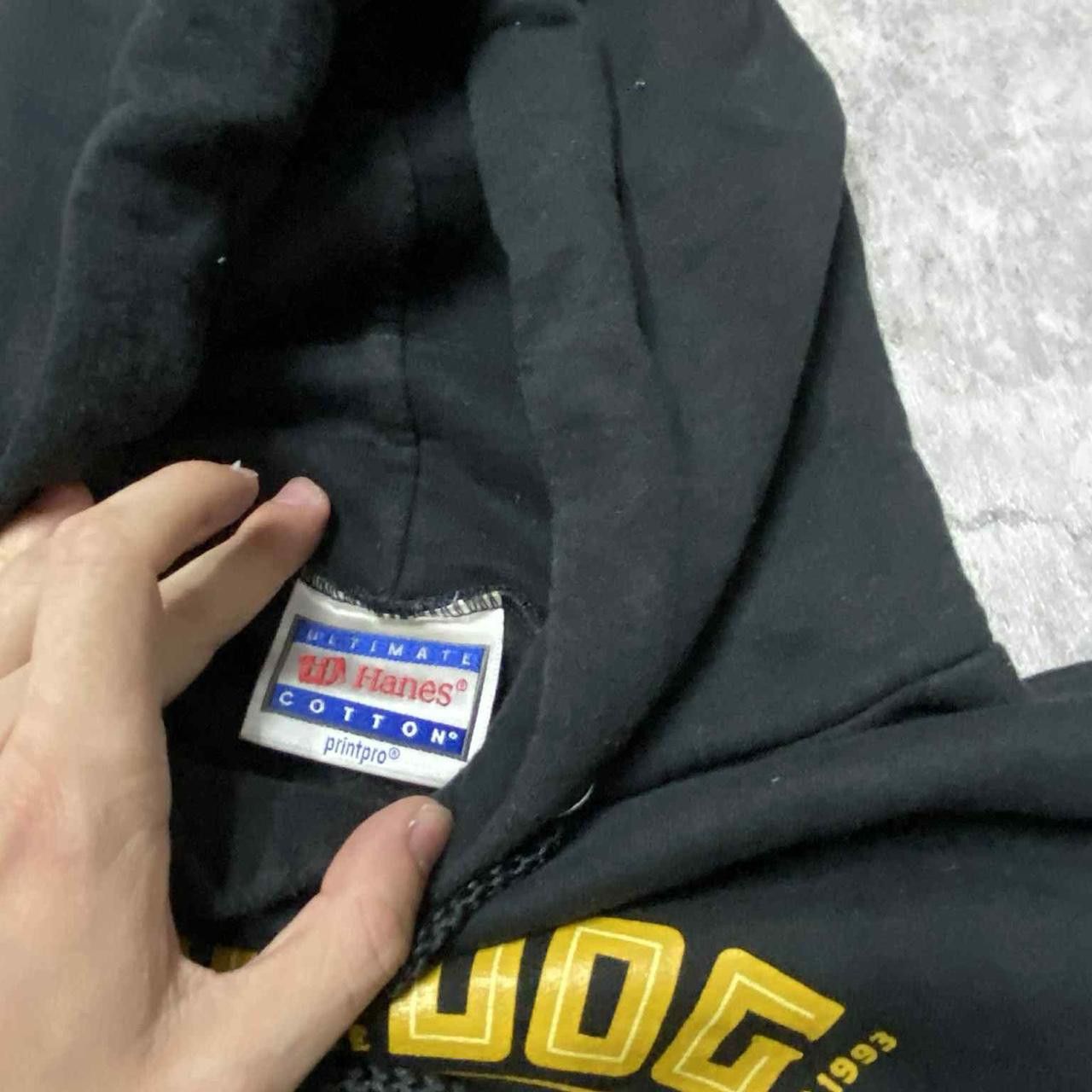 Other Black and yellow Hairy Dog hoodie #HairyDog Size US M / EU 48-50 / 2 - 4 Thumbnail