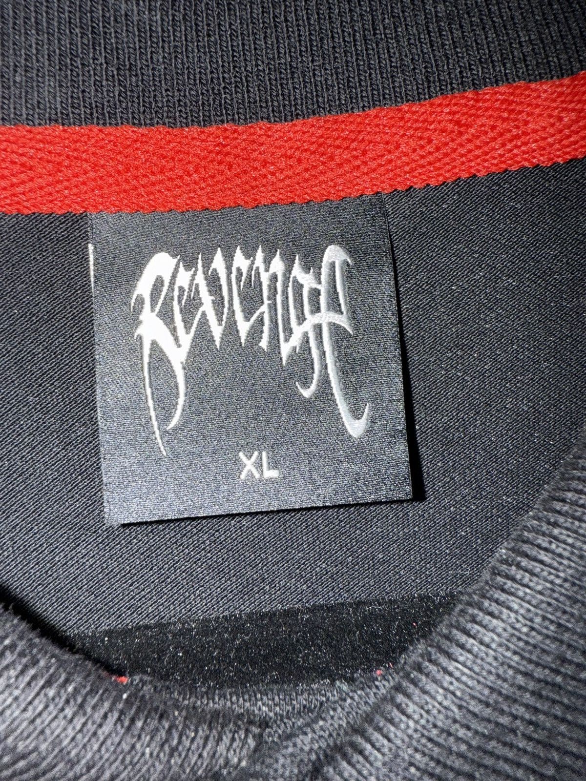 Revenge Revenge vvs arch logo zip white/black Size US XL / EU 56 / 4 - 3 Thumbnail
