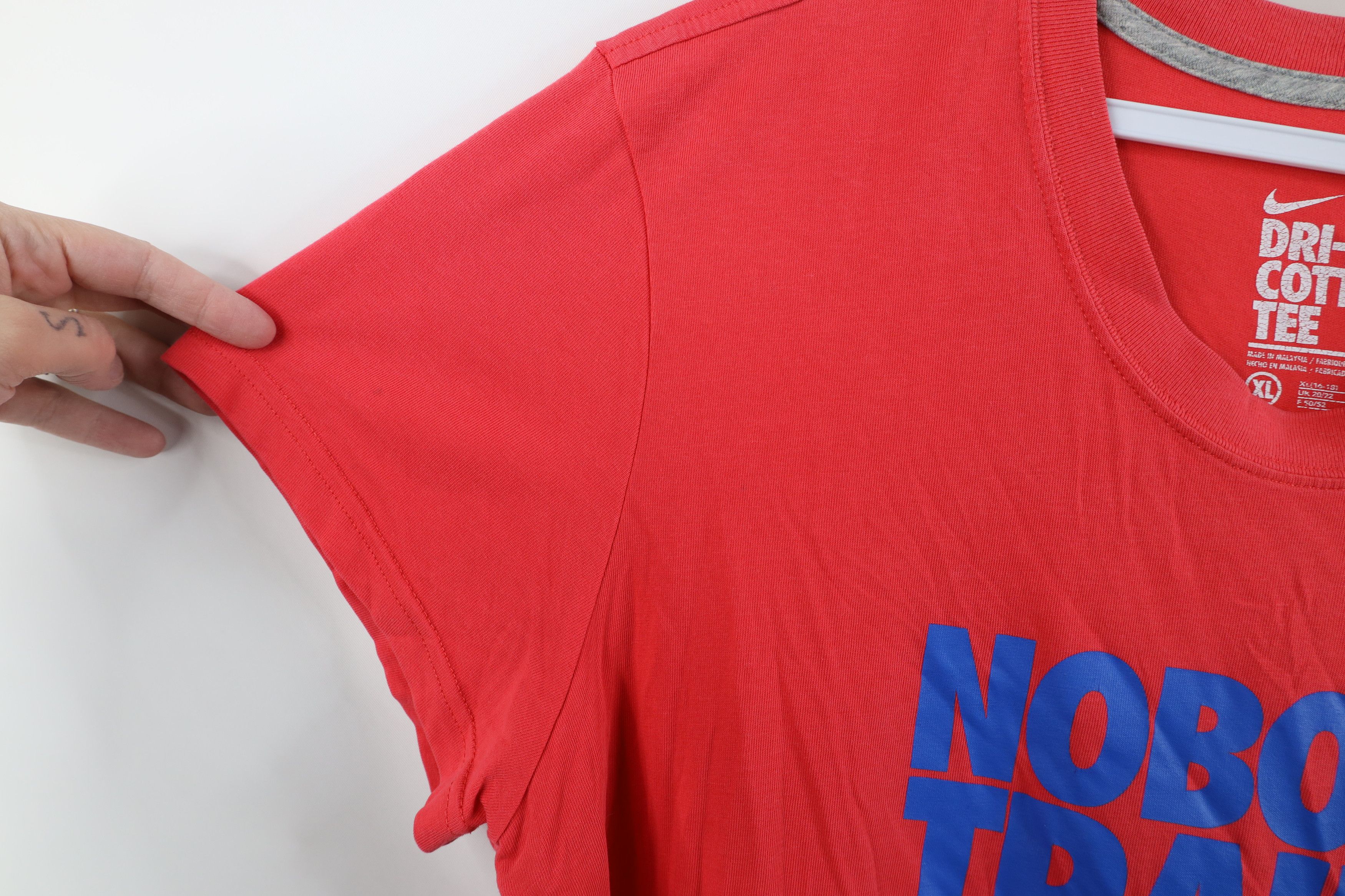 Nike Vintage Y2K Nike Center Swoosh Short Sleeve T-Shirt Pink Size XL / US 12-14 / IT 48-50 - 10 Thumbnail