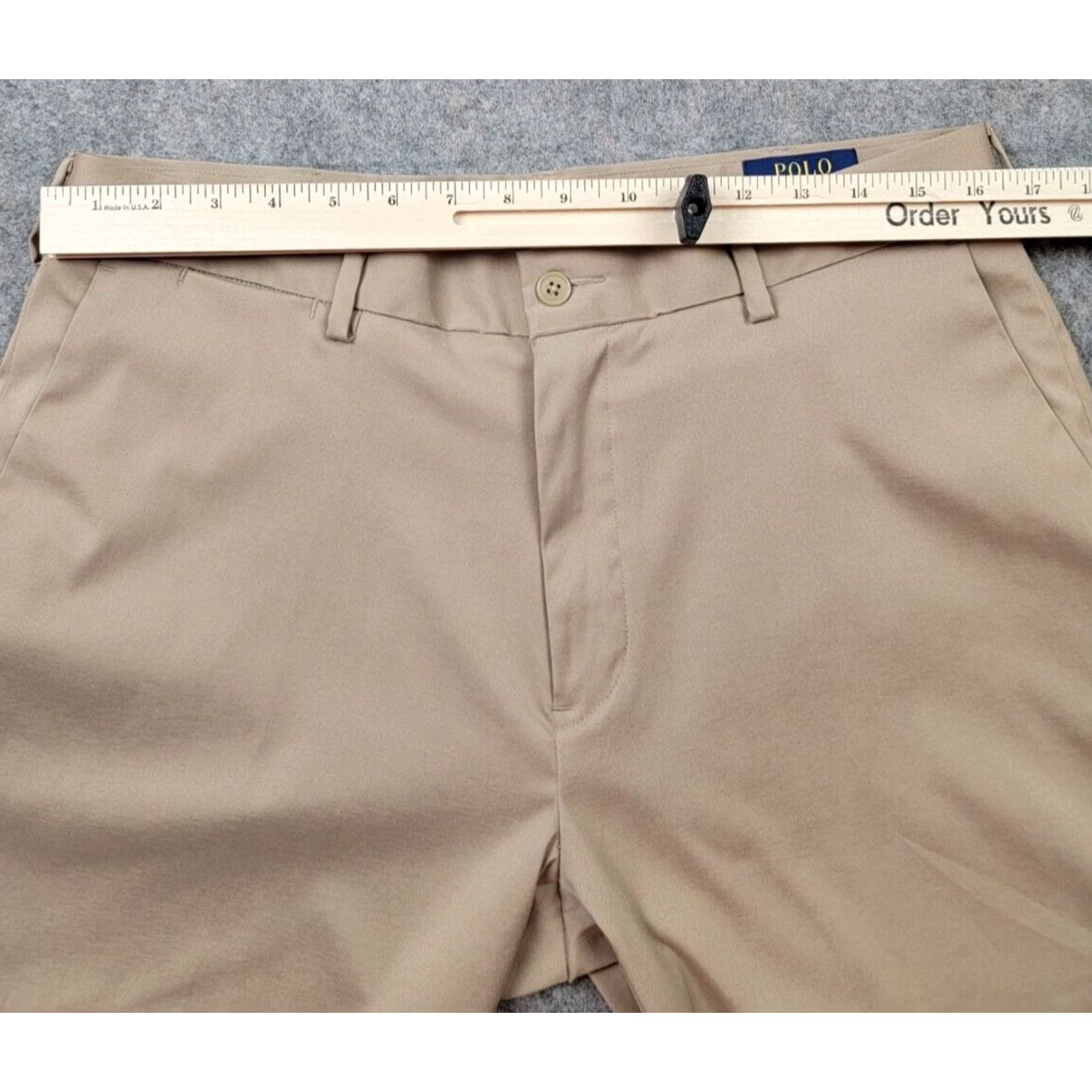 Polo Ralph Lauren Polo Ralph Lauren Performance Pants Mens 34x30 Brown Stretch Classic Fit Pants Size US S / EU 44-46 / 1 - 6 Thumbnail