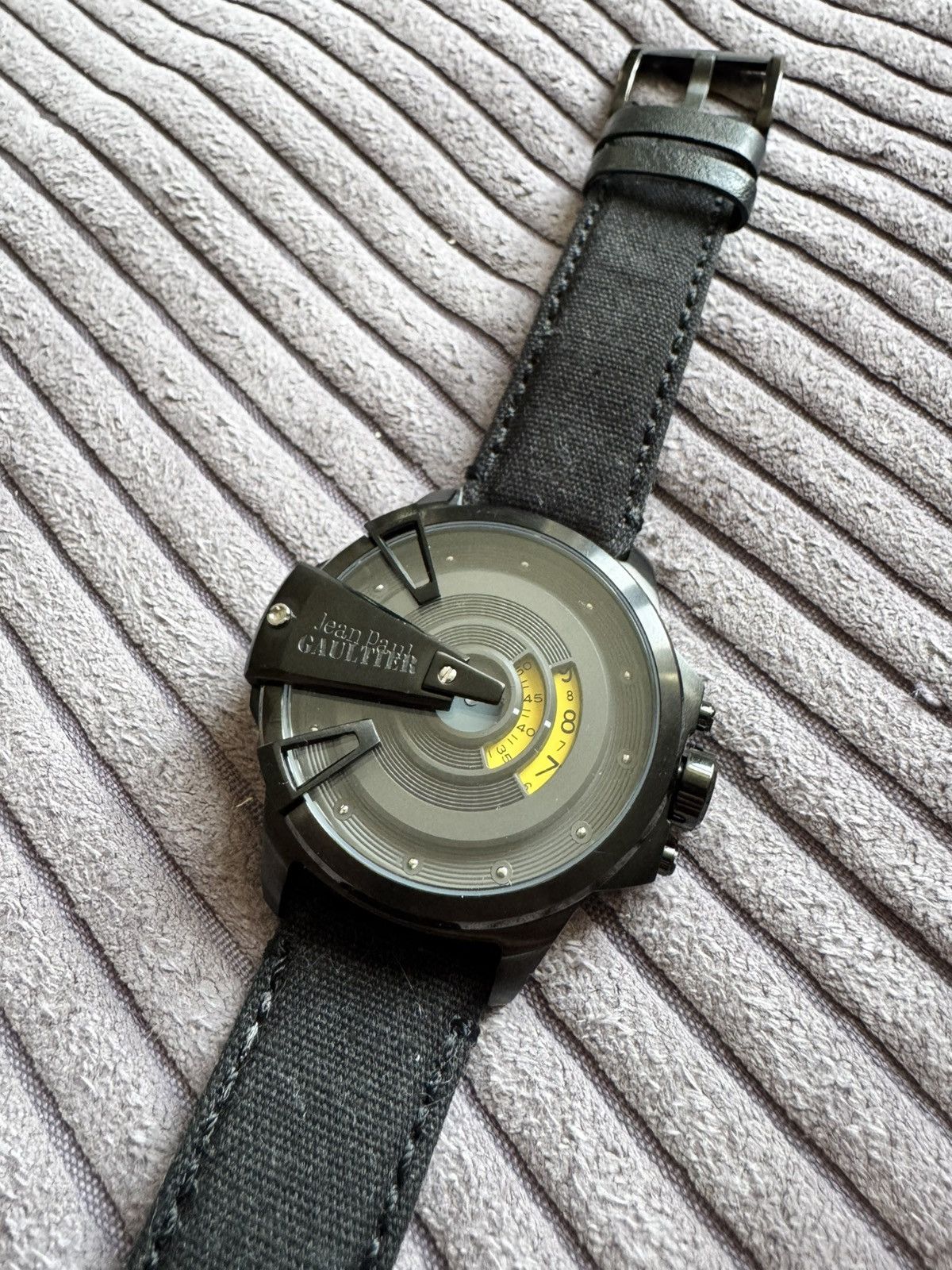 Jean Paul Gaultier Jean Paul Gaultier Archive Black Man Watch Grail JPG Size ONE SIZE - 2 Thumbnail