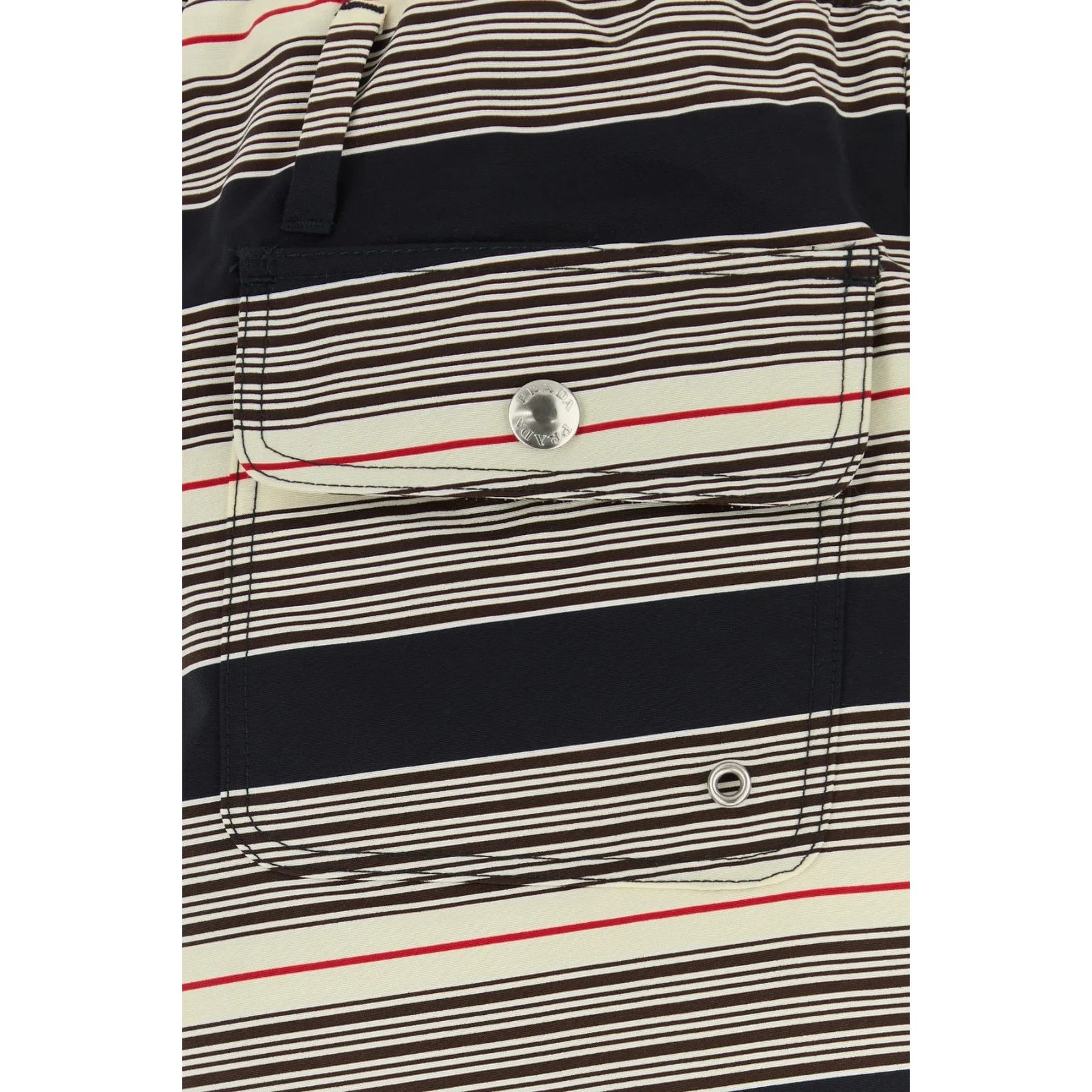 Prada PRADA Embroidered Nylon Swimming Shorts New & Authentic (Men Size US 36 / EU 52 - 3 Thumbnail