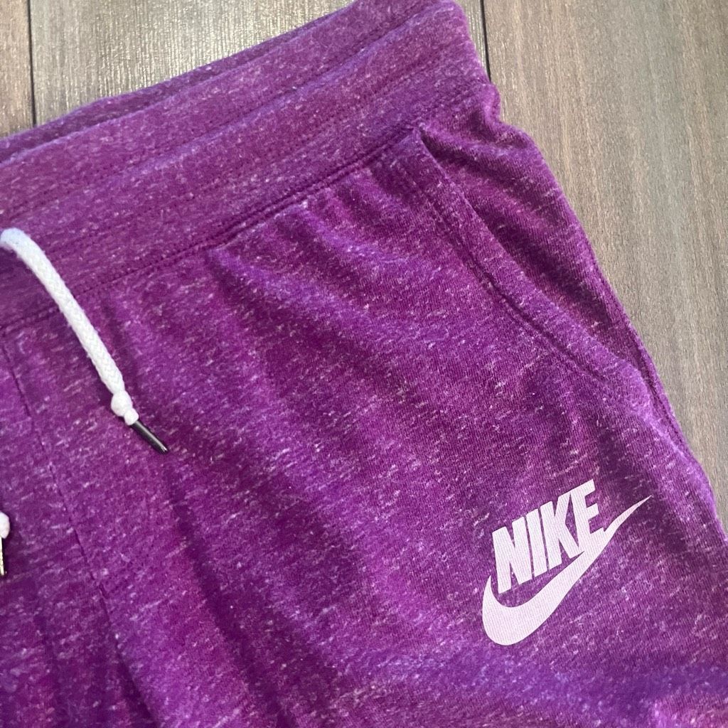 Nike Nike Purple Athletic Workout Joggers Women Medium Bin K-36 Size 28" / US 6 / IT 42 - 3 Thumbnail