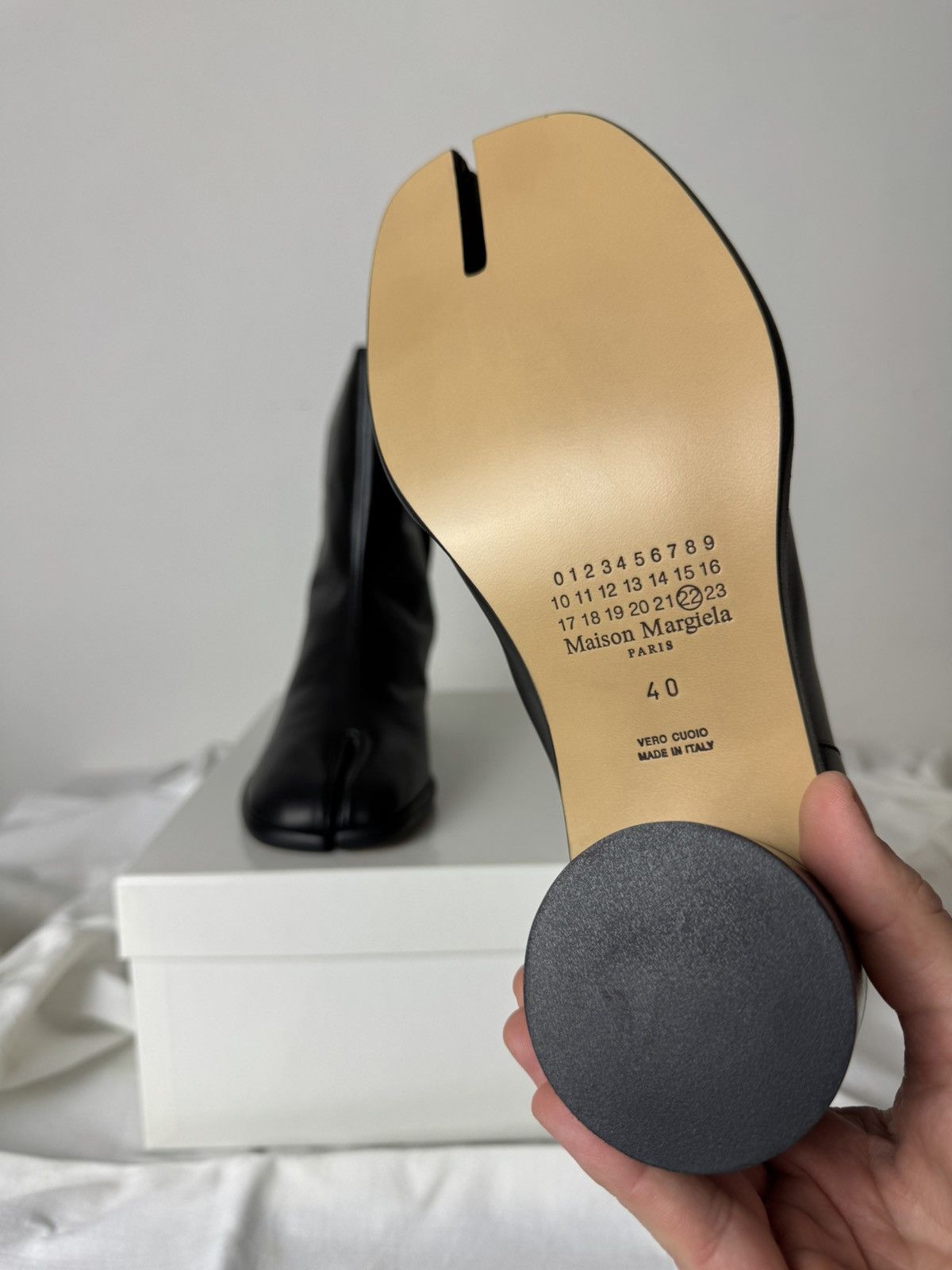 Maison Margiela Maison Margiela Tabi Ankle Boots - Black 40 Size US 7 / EU 40 - 7 Thumbnail