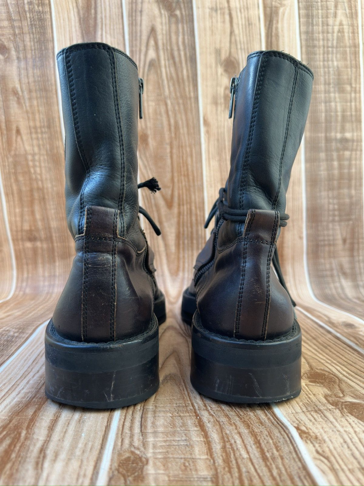 Ann Demeulemeester Ann Demeulemeester Hybrid Derby Boots Size US 8 / EU 41 - 14 Thumbnail