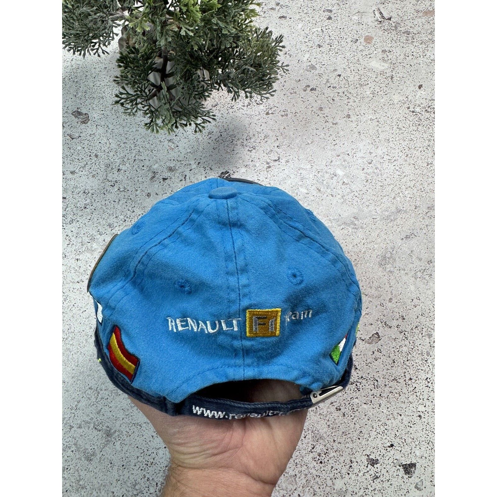 Other Vintage Team Spirit Formula Uno Renault Cap One Size Blue Size ONE SIZE - 10 Thumbnail
