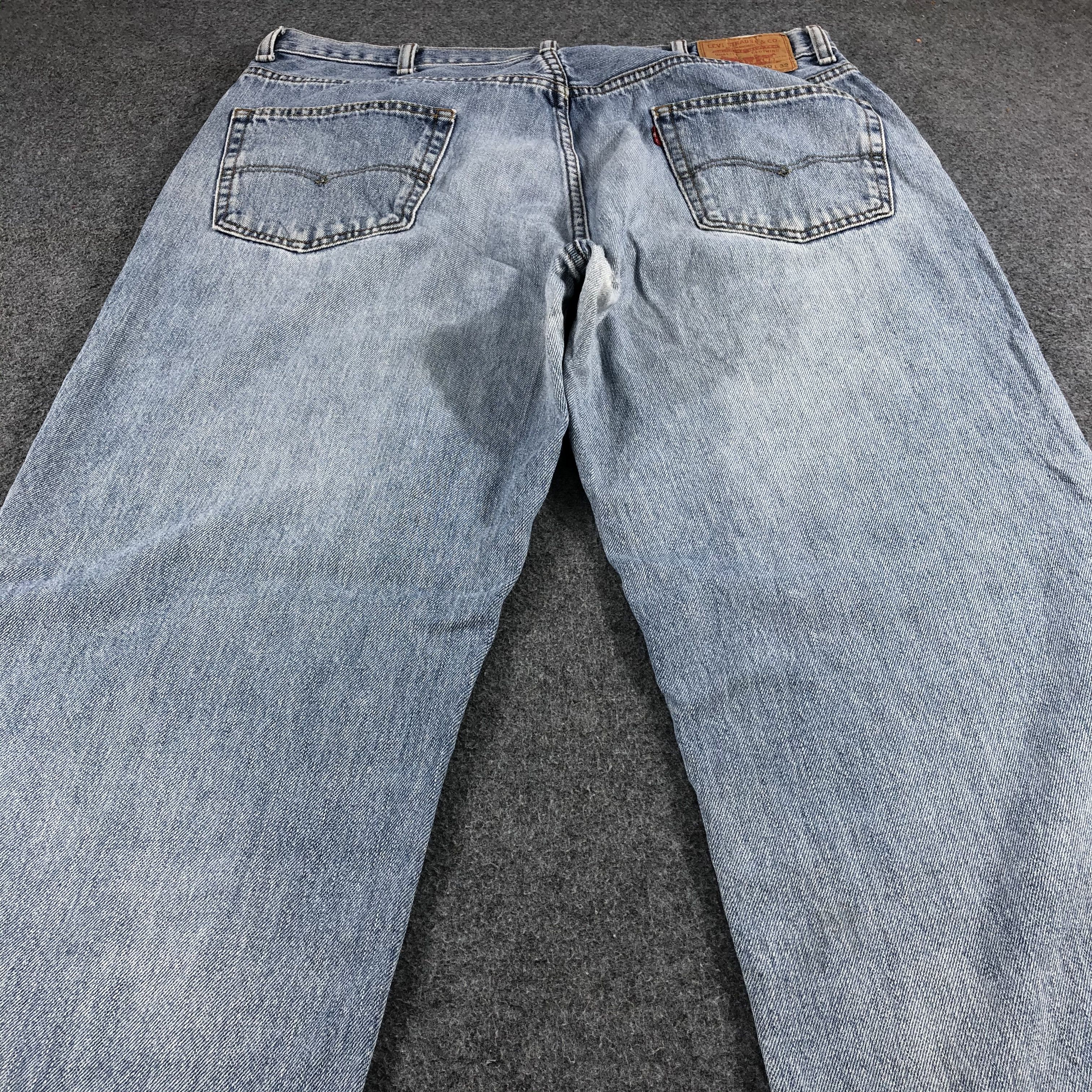 Levi's Vintage Light Wash Levis 550 Jeans- J1368 Size US 40 / EU 56 - 4 Thumbnail