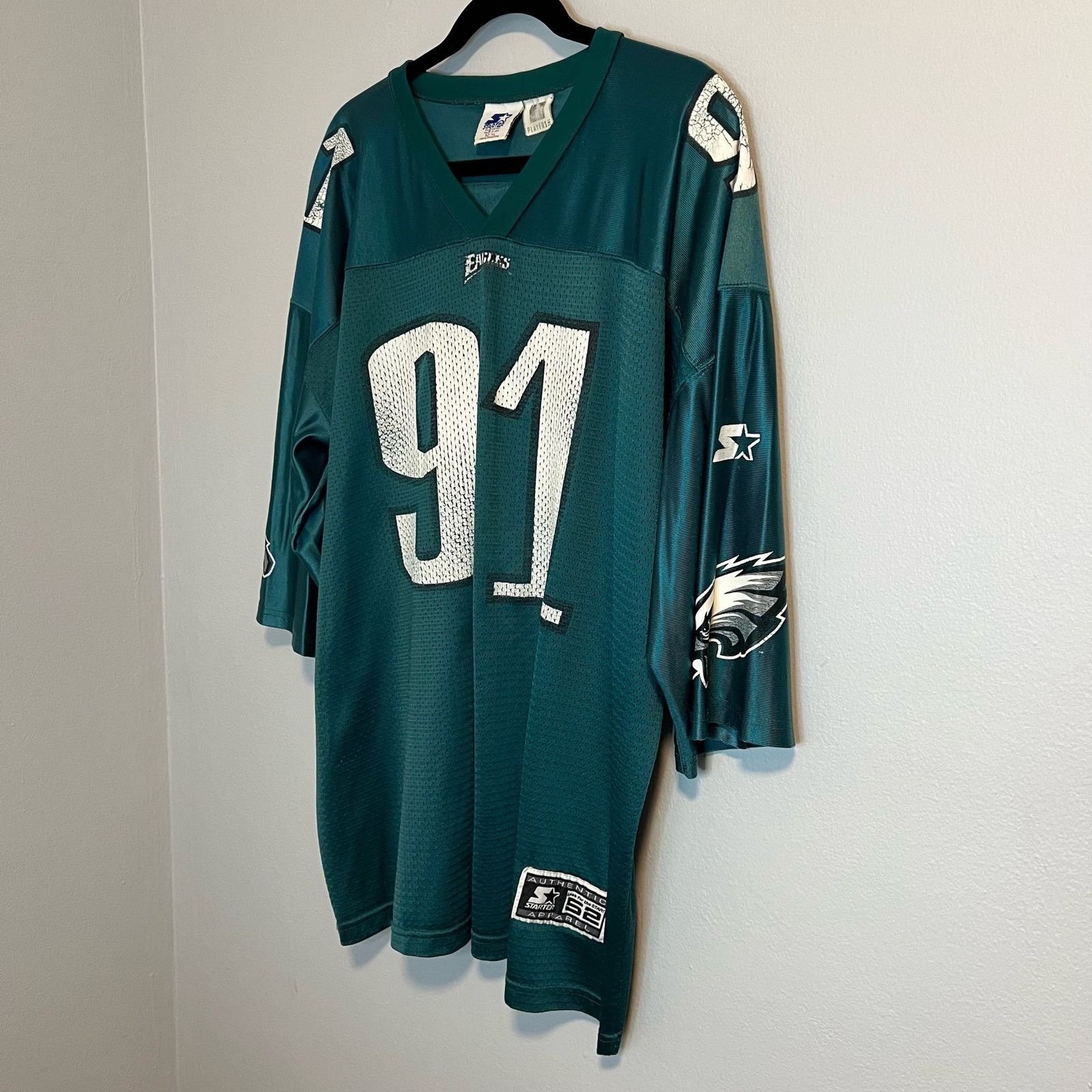 Starter Andy Harmon Philadelphia Eagles Starter NFL 90’s Jersey - XL Size US XL / EU 56 / 4 - 7 Thumbnail