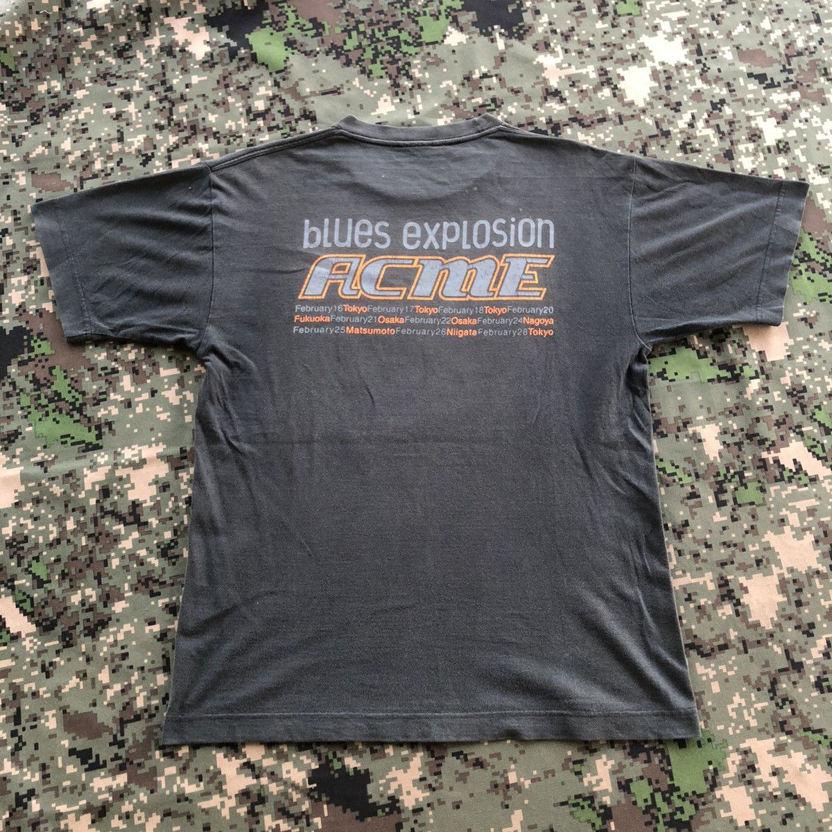 Band Tees × Vintage Vtg Late 90s Jon Spencer Blues Explosion Acme Band Tshirt Size US M / EU 48-50 / 2 - 3 Thumbnail