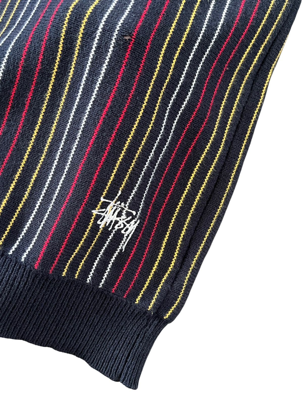 Stussy Stussy Multicolor Knit Cardigan Size US S / EU 44-46 / 1 - 8 Thumbnail