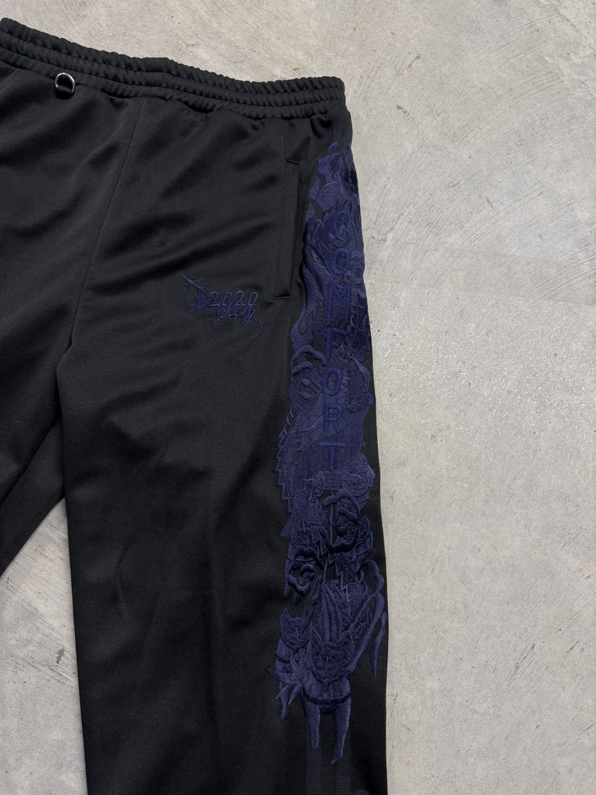 Doublet Doublet S/S20 Chaos Embroidery Track Pants Size US 29 - 3 Thumbnail
