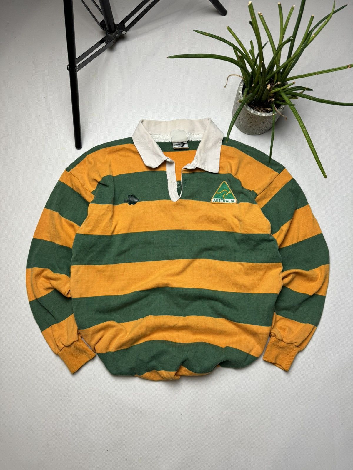 Other RARE VINTAGE Australia peerless rugby jersey Size US L / EU 52-54 / 3 - 1 Thumbnail