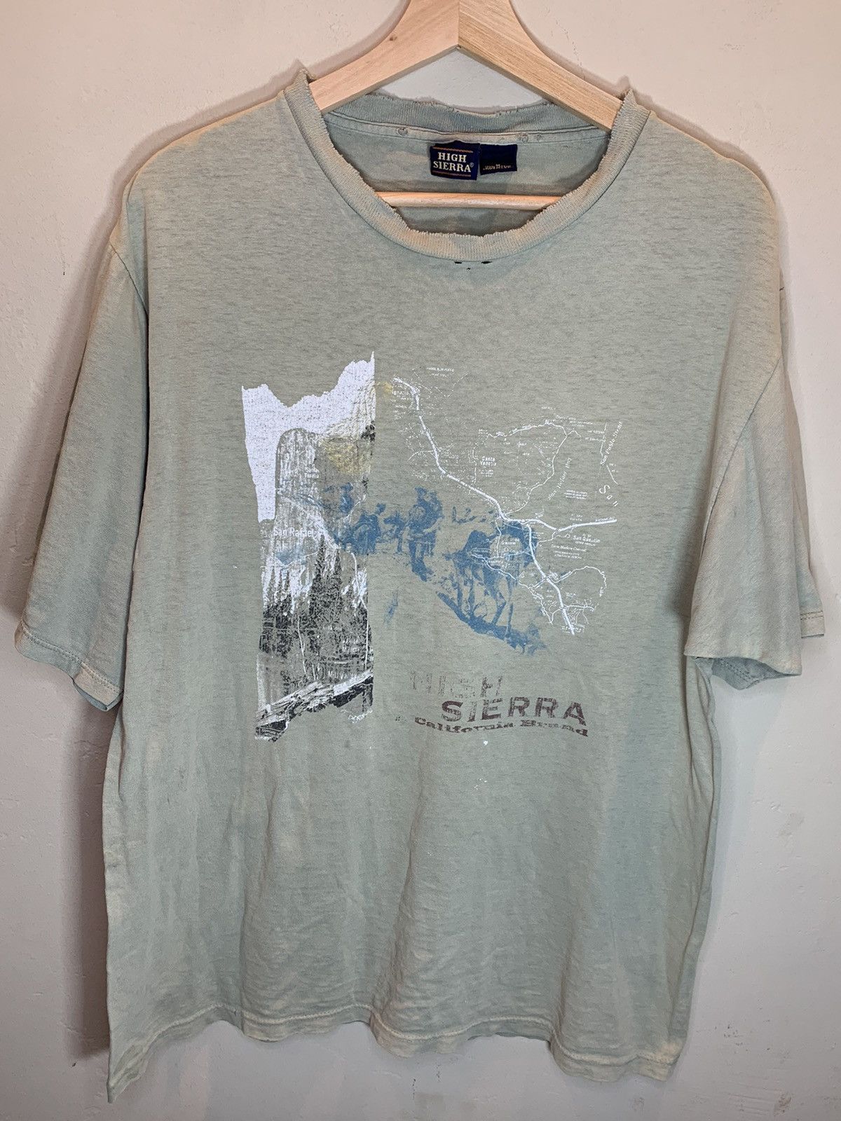 High Sierra *RARE* Vintage High Sierra California Brand USA-Made T-Shirt Size US M / EU 48-50 / 2 - 1 Thumbnail