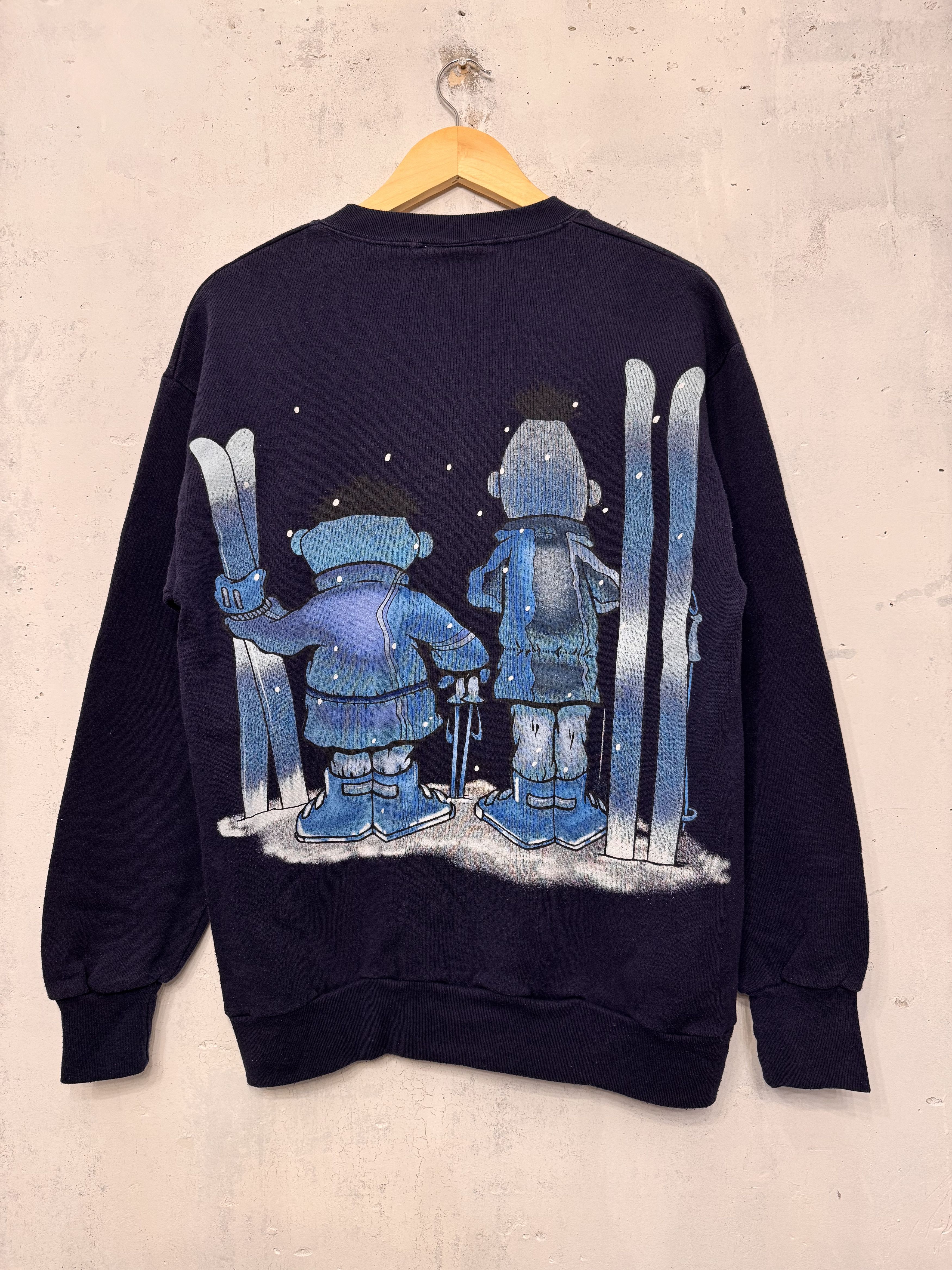 Cartoon Network Vintage 90s Sesame Street Bert & Ernie Cartoon Sweatshirt Size US L / EU 52-54 / 3 - 2 Thumbnail