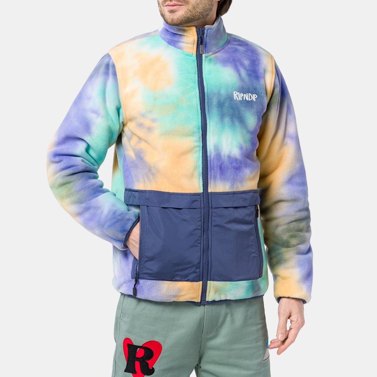 RIPNDIP RipNDip Castanza Reversible Brushed Fleece Quilted Jacket Size US M / EU 48-50 / 2 - 3 Thumbnail
