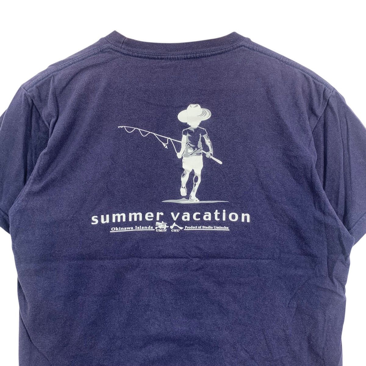 Vintage UMINCHU OKINAWA STUDIO Summer Vacation Tee Shirt Top Size US M / EU 48-50 / 2 - 7 Thumbnail