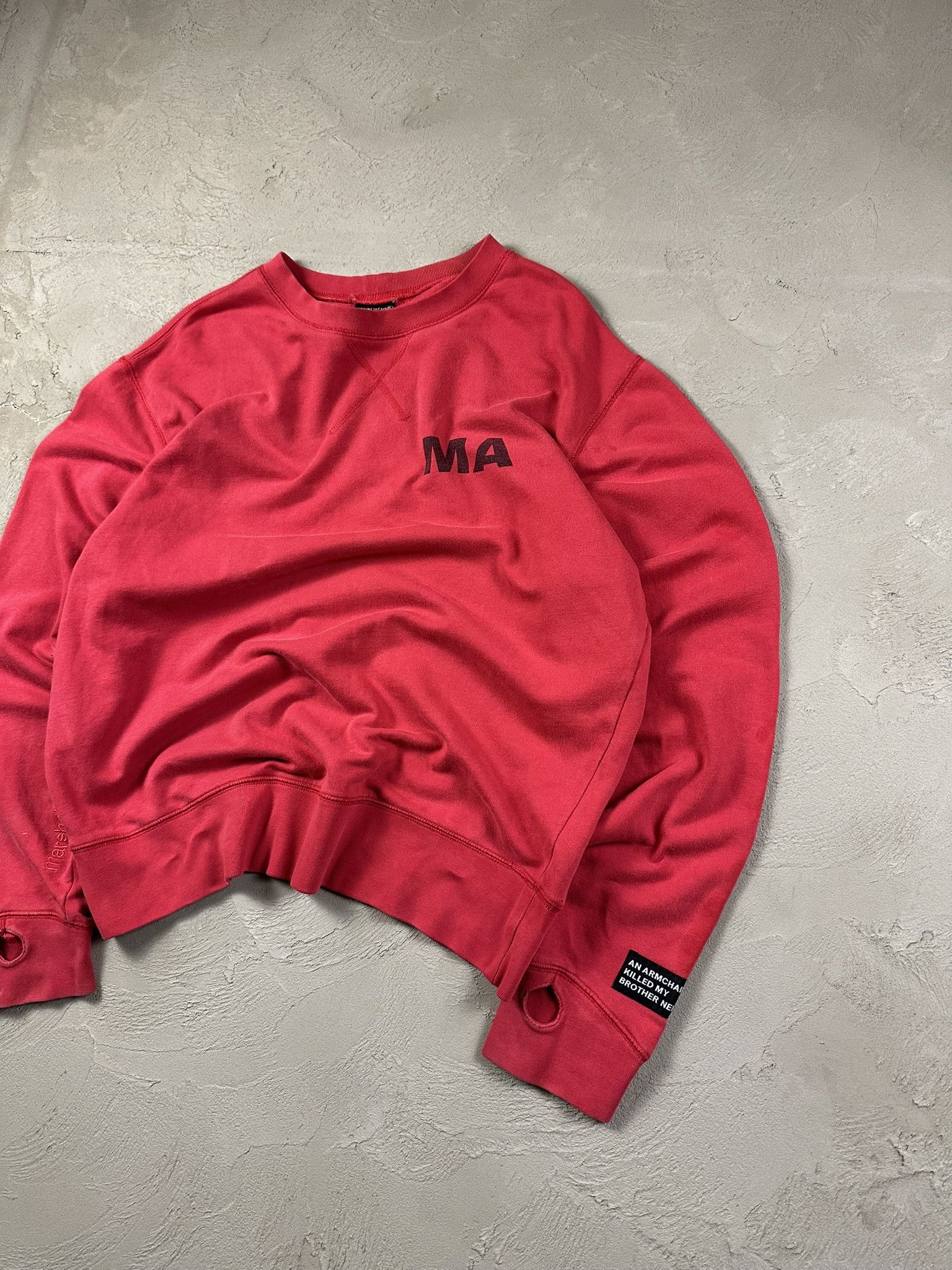 Designer × Marshall Artist Vintage Y2k Marshall Artist Logo Boxy Crewneck Size US L / EU 52-54 / 3 - 3 Thumbnail