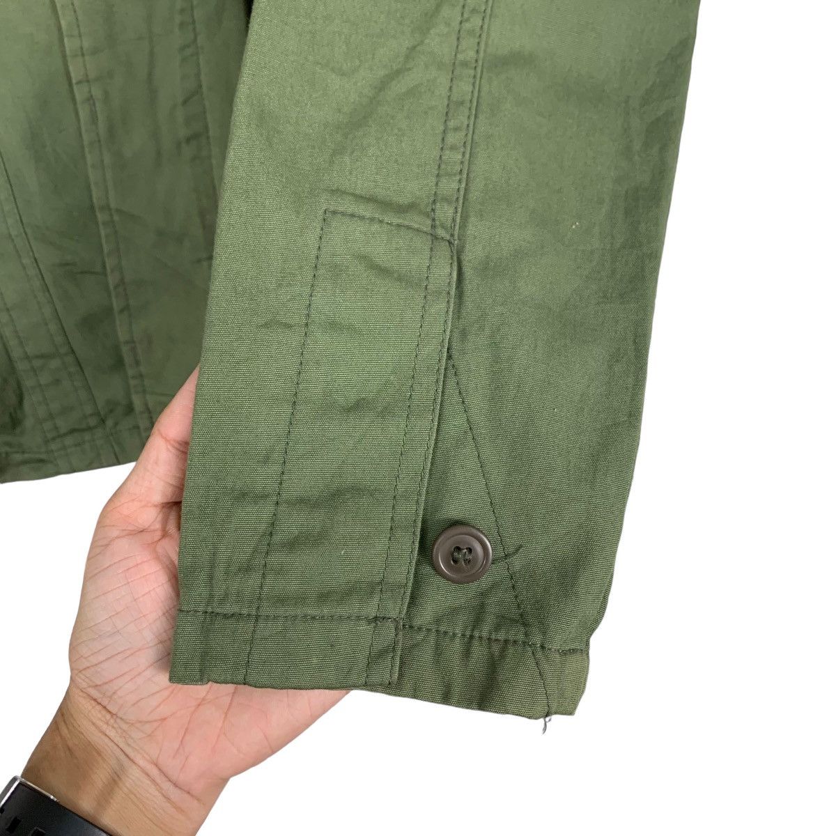 MOUSSY AZUL by Moussy Army Green Jacket #1042-C47 Size US L / EU 52-54 / 3 - 13 Thumbnail