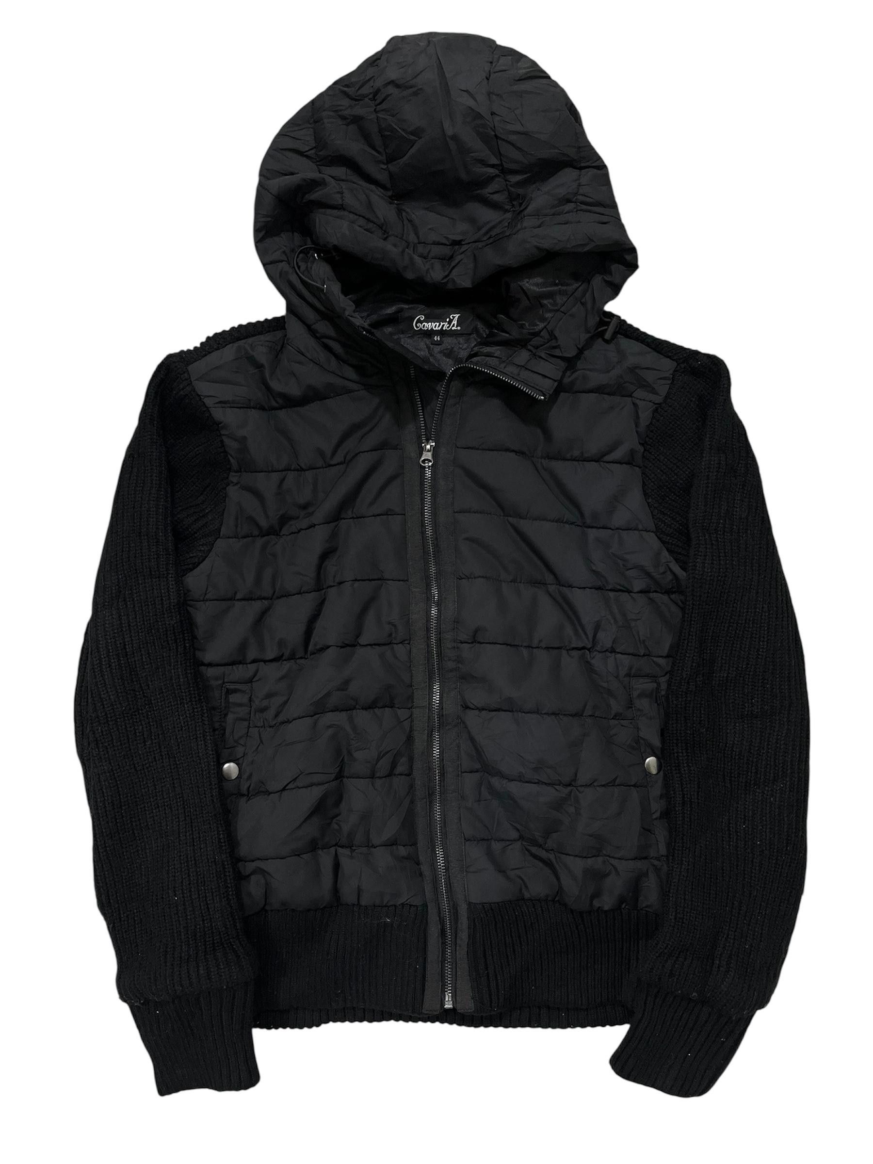 Tornado Mart Cavaria Hooded Down Mix Knit Jacket Size US M / EU 48-50 / 2 - 2 Thumbnail