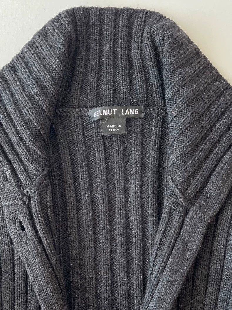 Helmut Lang HELMUT LANG 1990s high collar knit top Size S / US 4 / IT 40 - 8 Thumbnail