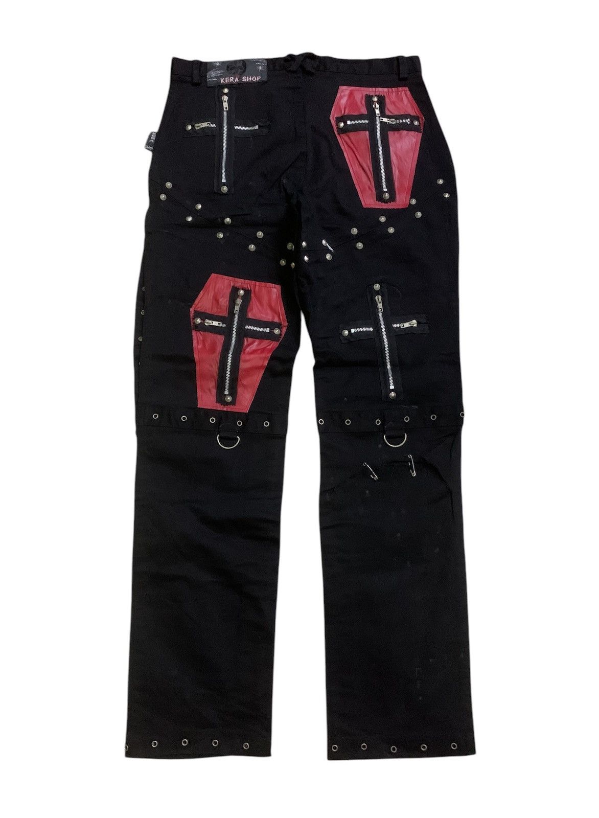 Japanese Brand × Seditionaries Vtg Japanese Kera Shop Gothic Seditionaries Pant Size US 29 - 2 Thumbnail