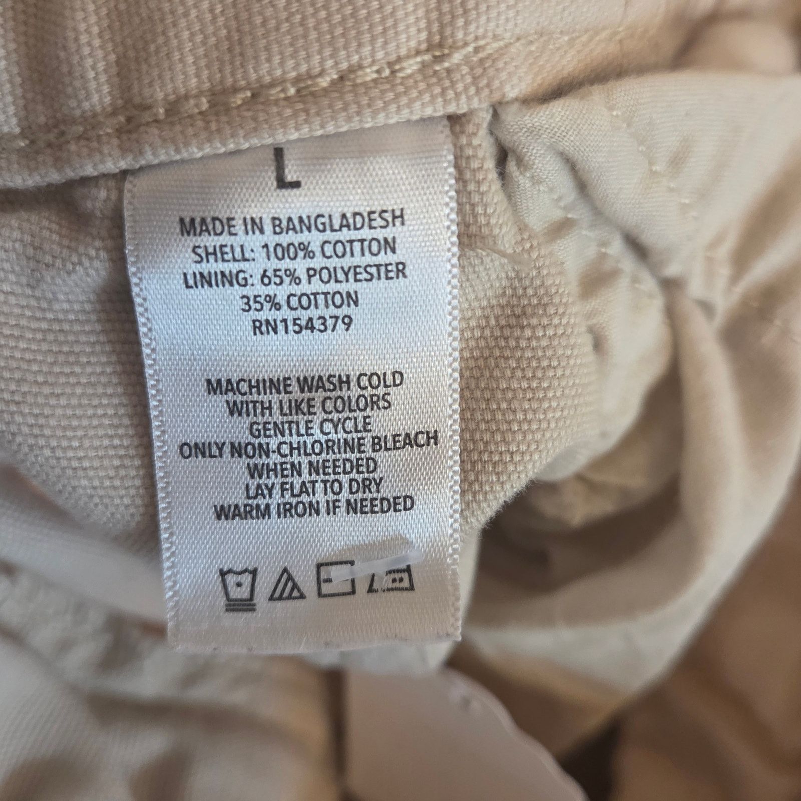 Aeropostale Aeropostale Large Utility Cargo Khaki Pants - Stylish Comfy Size US 34 / EU 50 - 5 Thumbnail