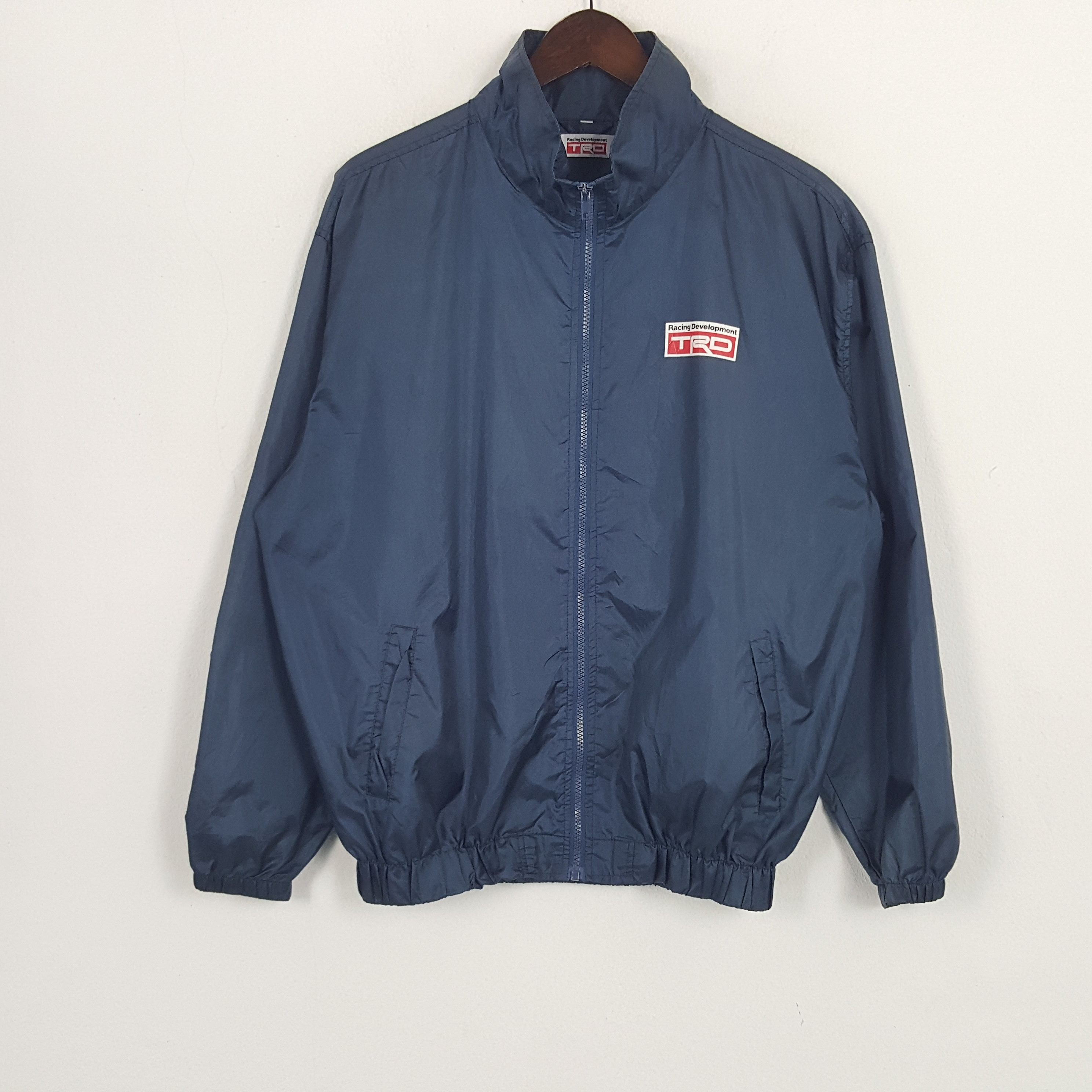Japanese Brand × Vintage Vintage TRD Toyota Racing Windbreaker Jacket Size US L / EU 52-54 / 3 - 3 Thumbnail