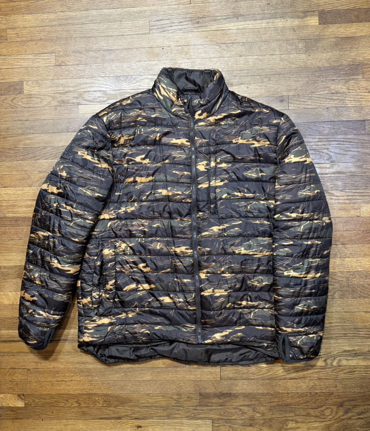 Ecko Unltd. Ecko Unlimited Tiger Camo Puffer Jacket Size US XL / EU 56 / 4 - 1 Thumbnail
