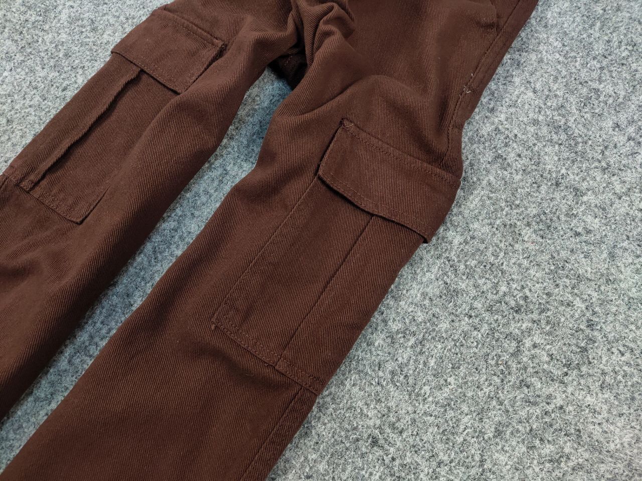 Japanese Brand Vintage 90's Japan Style Y2K Brown Denim Cargo Jeans Pants Size 26" / US 2 / IT 38 - 5 Thumbnail