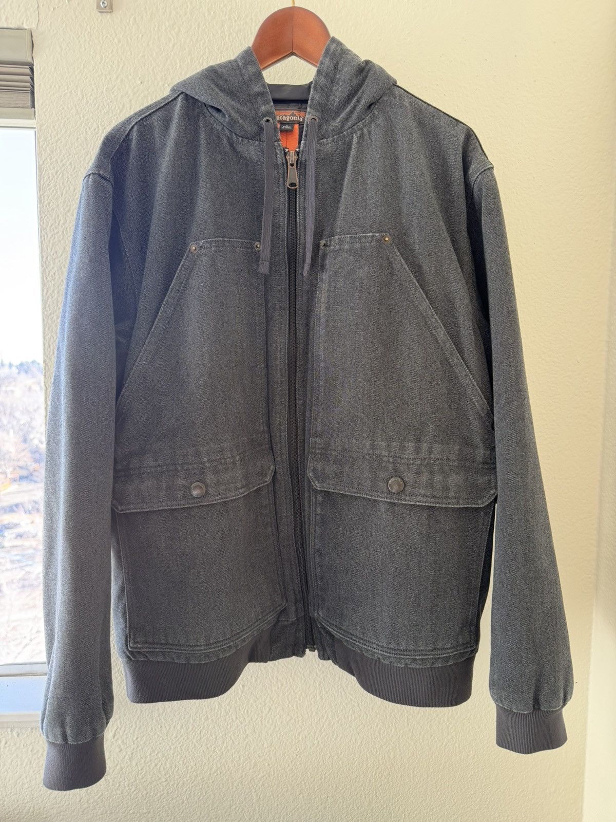 Iron Forge Hooded Jacket Ink Black