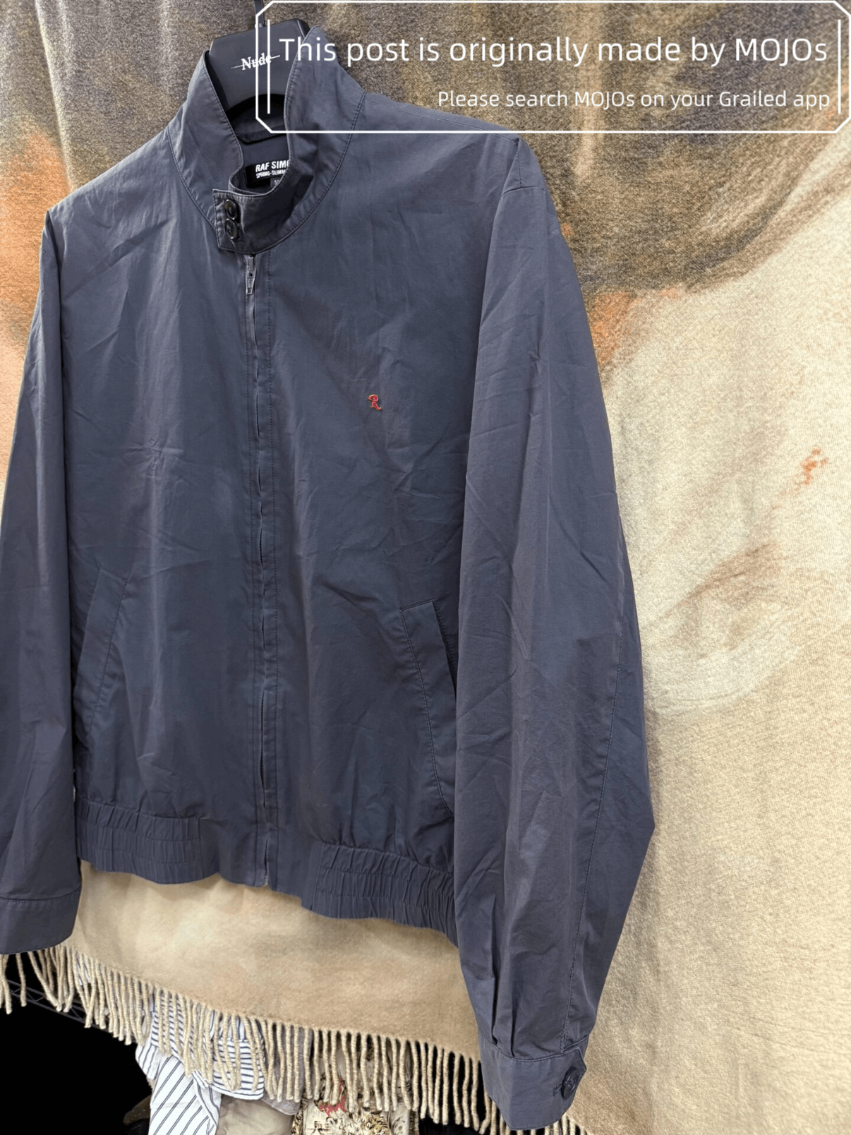 Raf Simons Sz 50 Raf Simons 07SS R Red Logo Jacket mojos26812 Size US M / EU 48-50 / 2 - 2 Thumbnail