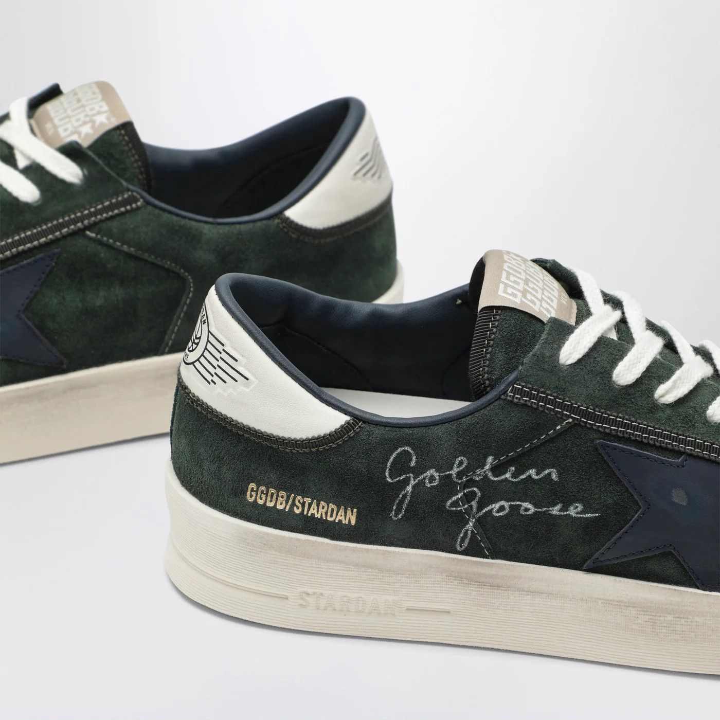 Golden Goose o1d2blof0426 Stardan Sneakers in Green/Blue Size US 13 / EU 46 - 5 Thumbnail