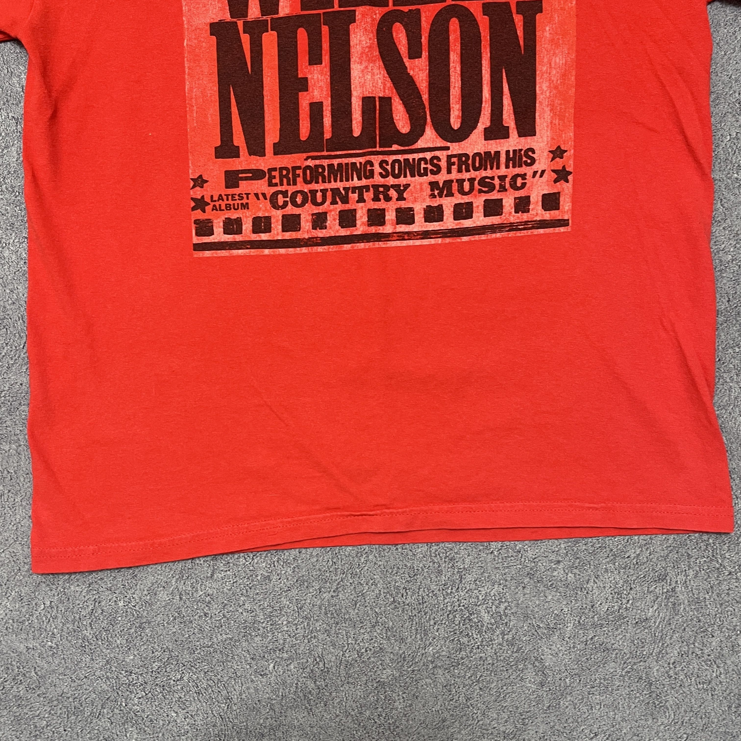 Band Tees × Vintage Willie Nelson Shirt Vintage Band Tees Bob Dylan Neil Young Size US M / EU 48-50 / 2 - 13 Thumbnail