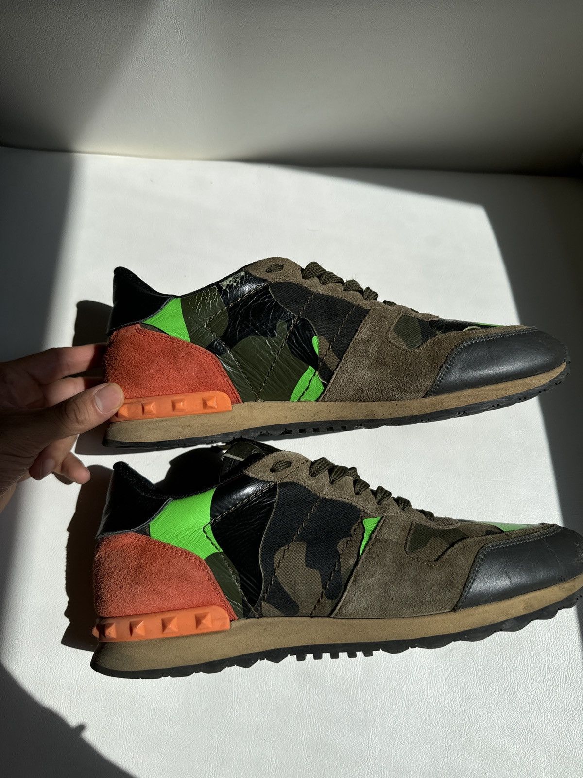 Valentino Valentino camo sneaker Size US 9.5 / EU 42-43 - 8 Thumbnail