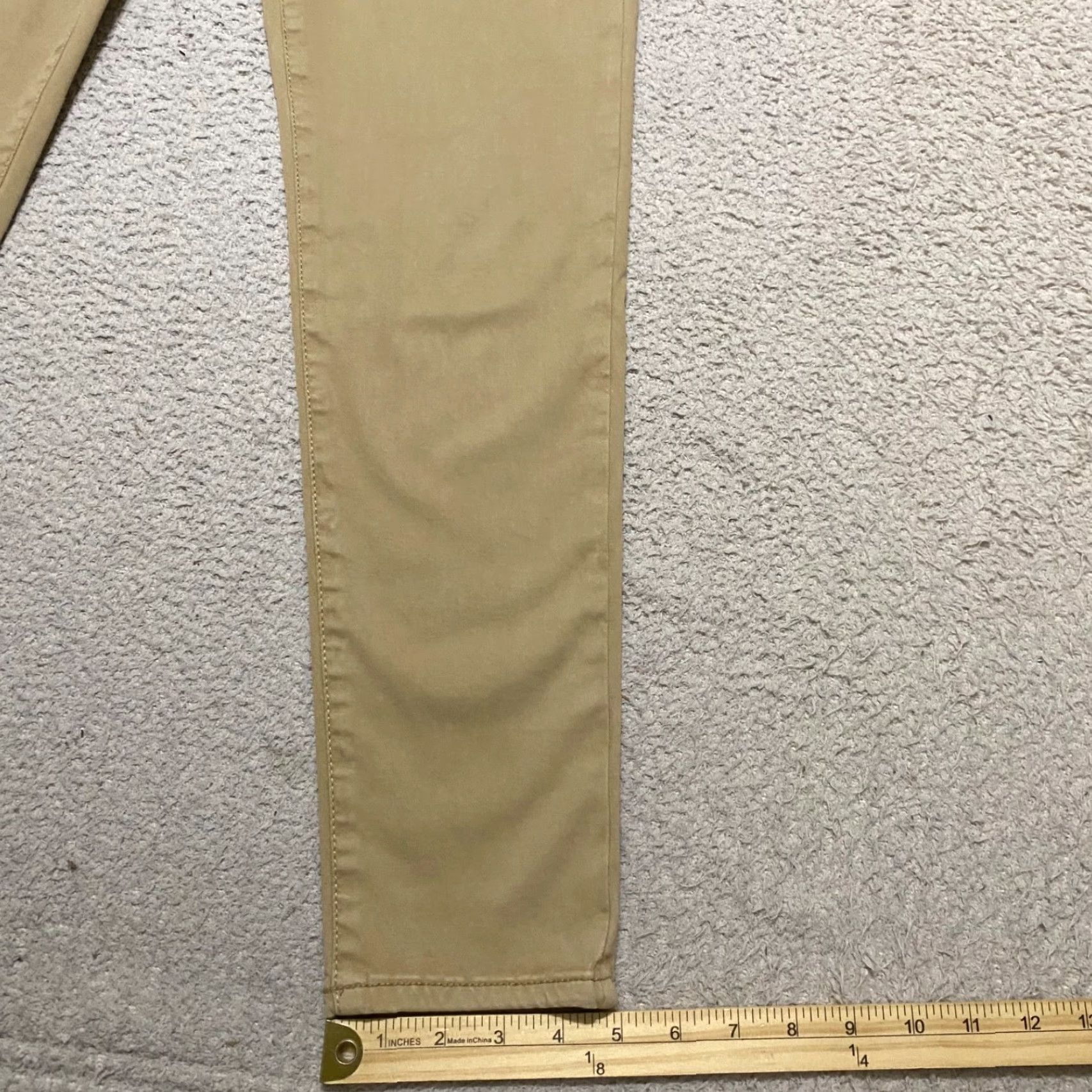 American Eagle Outfitters American Eagle Jeans Womens 10 Beige Medium Wash Mid Rise Jegging Stretch Size 32" / US 10 / IT 46 - 5 Thumbnail