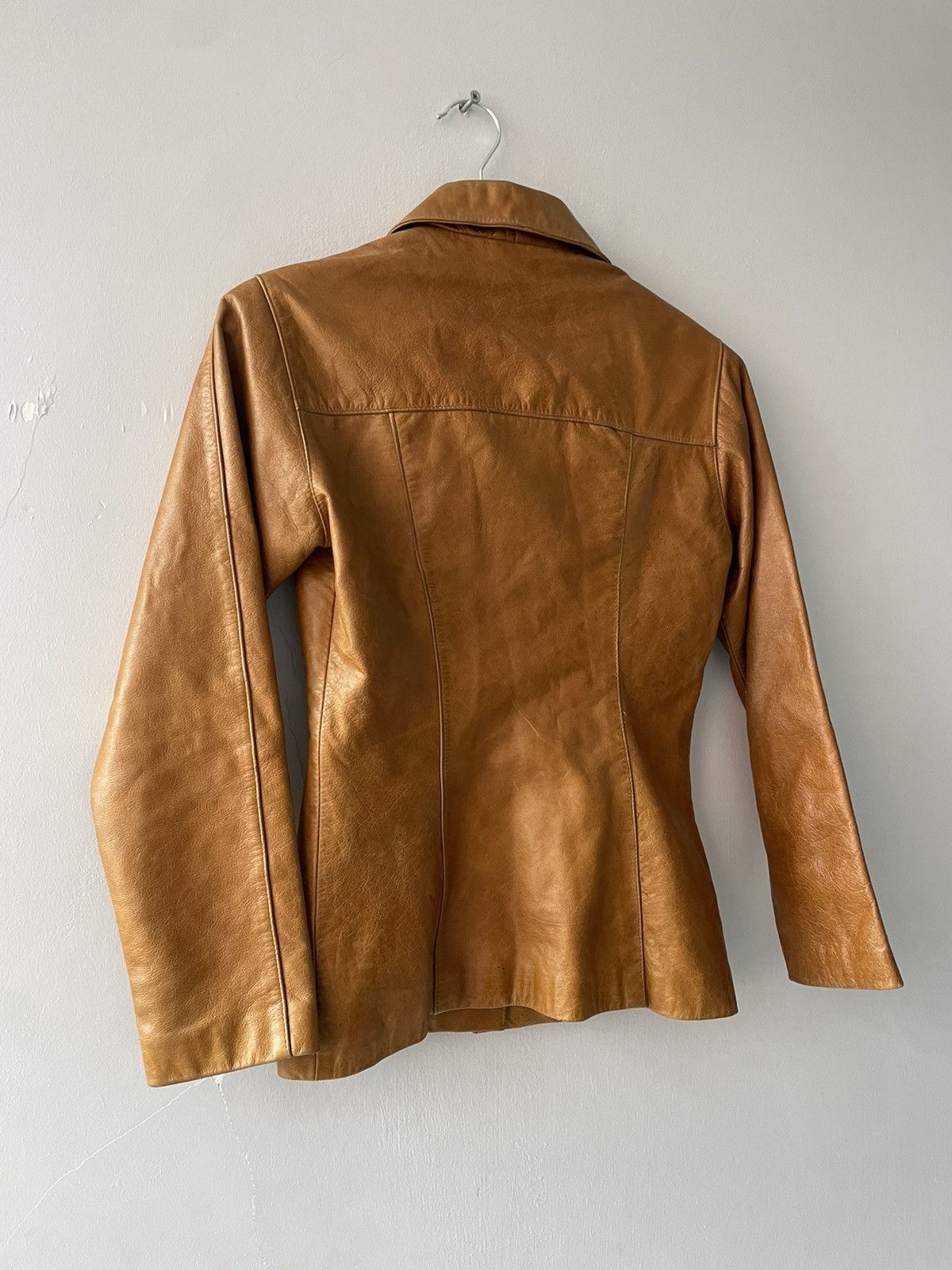 Vintage y2k leather jacket Size XS / US 0-2 / IT 36-38 - 14 Thumbnail