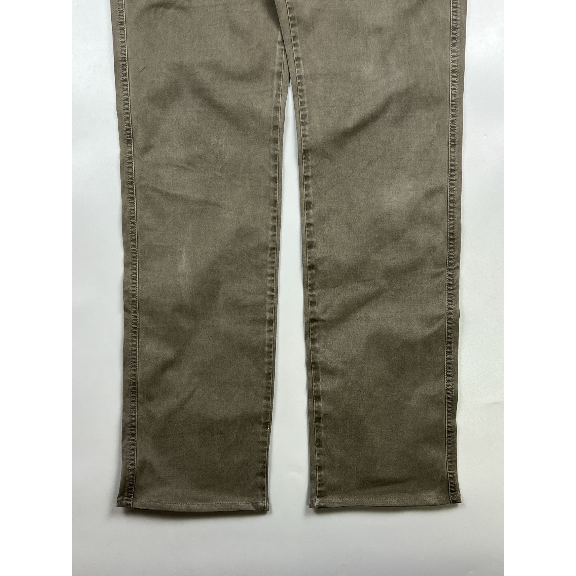 Z Zegna ZZegna Green Cotton Pants (Y0952) Size US 36 / EU 52 - 2 Thumbnail