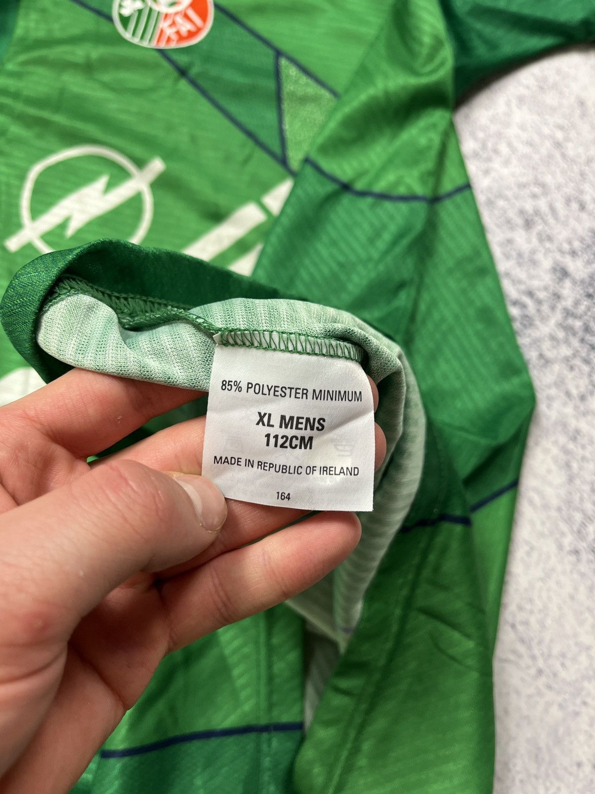 Umbro Vintage Umbro Republic Of Ireland 1994 Home Soccer Jersey Size US XL / EU 56 / 4 - 7 Thumbnail