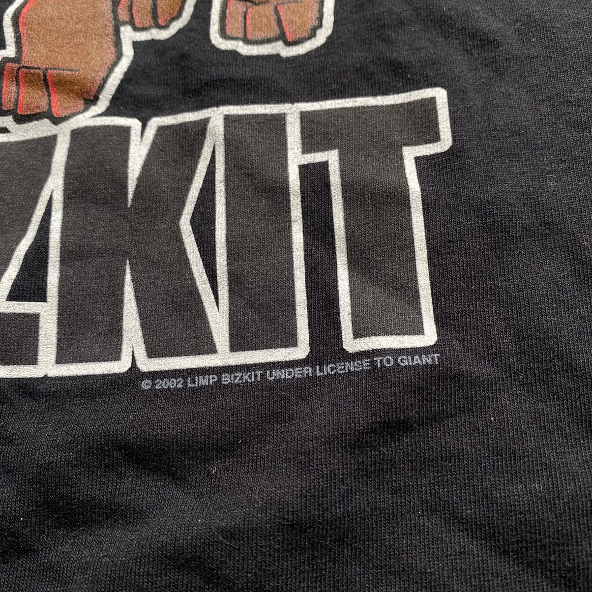 Band Tees VINTAGE LIMP BIZKIT 2002 DOG PRINT DEADSTOCK T SHIRT Size US M / EU 48-50 / 2 - 3 Thumbnail