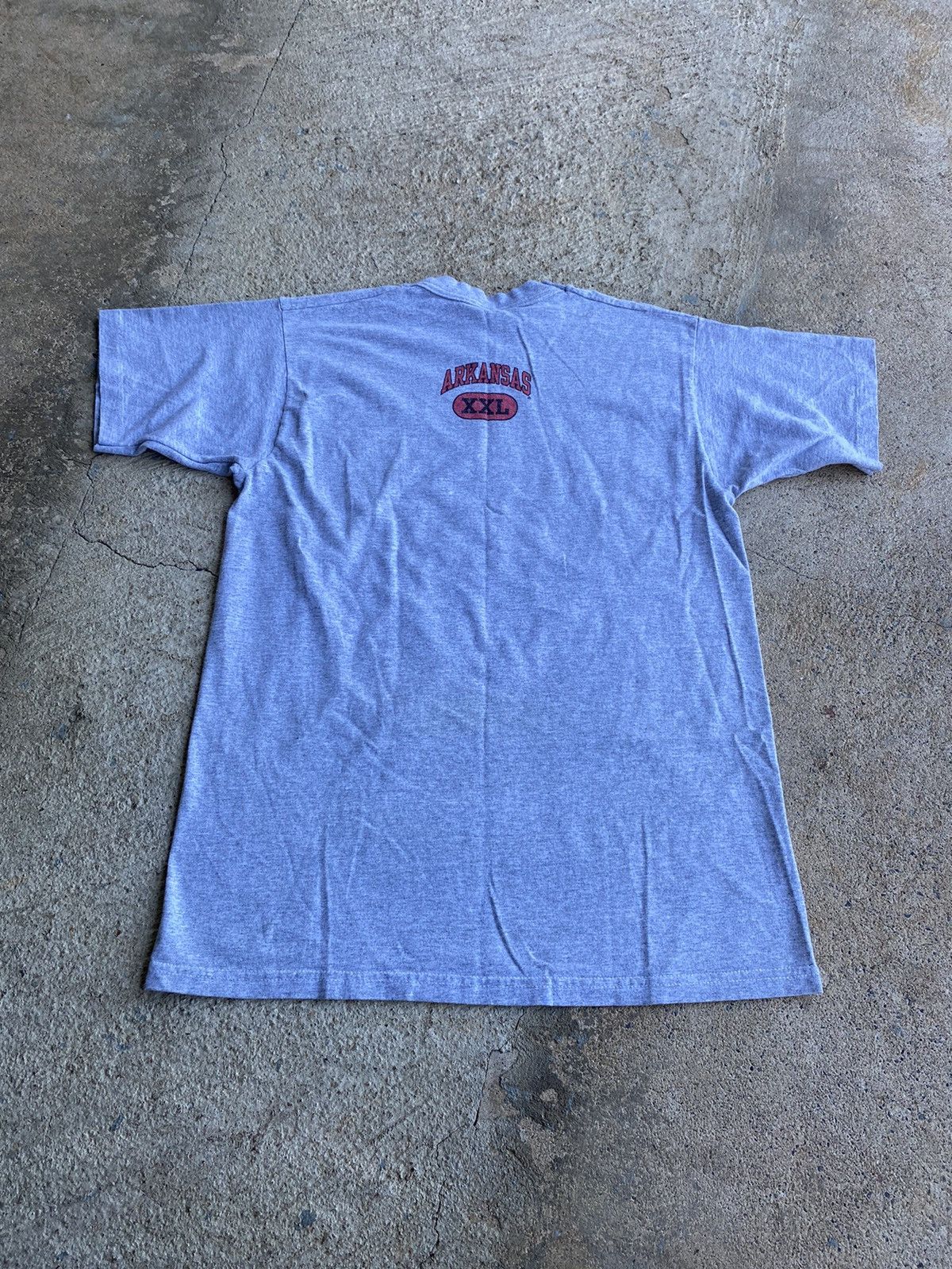 Japanese Brand × Vintage Vintage 90’s Arkansas Razorback Single Stitch Shirt Size US L / EU 52-54 / 3 - 5 Thumbnail