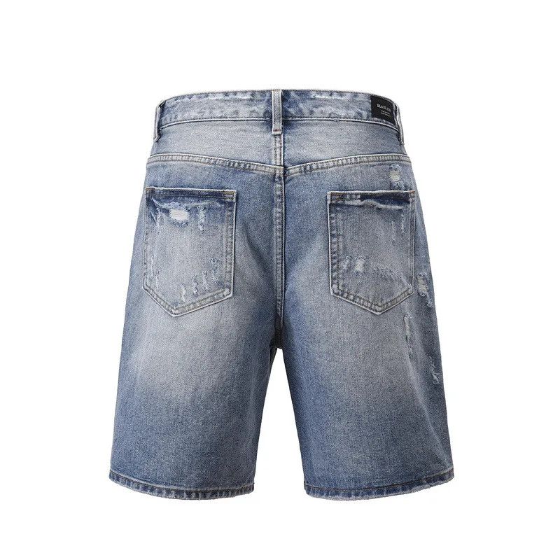 Japanese Brand × Vintage Frayed Ripped Jorts Size US 34 / EU 50 - 2 Thumbnail