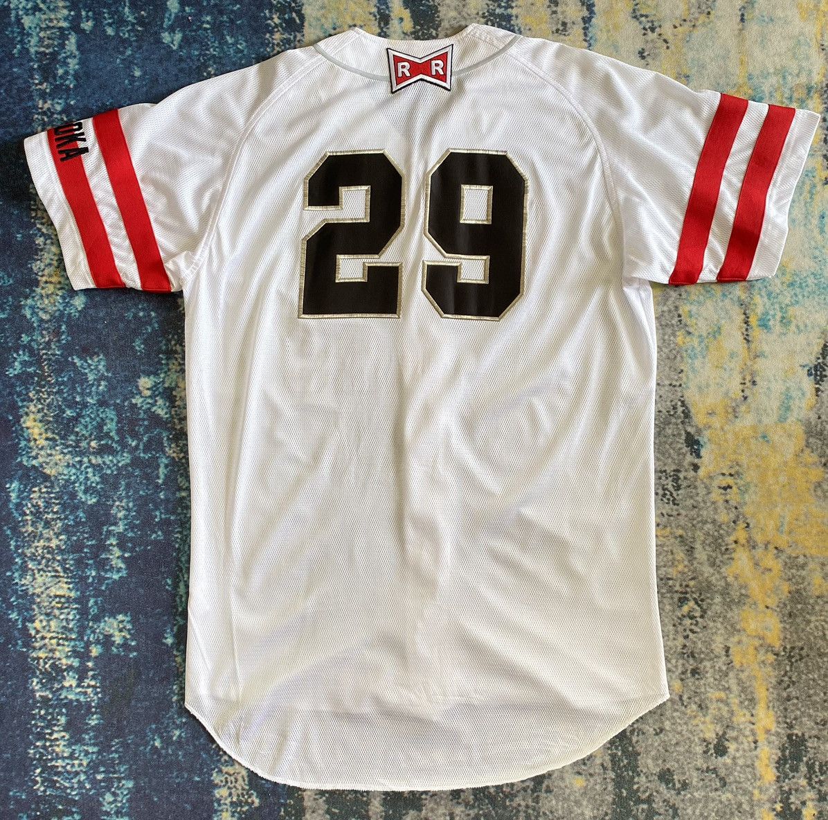 Anime × Vintage VTG ANIMA DRAGON BALL Z, RED RIBBON ARMY (RR) Size US L / EU 52-54 / 3 - 5 Thumbnail
