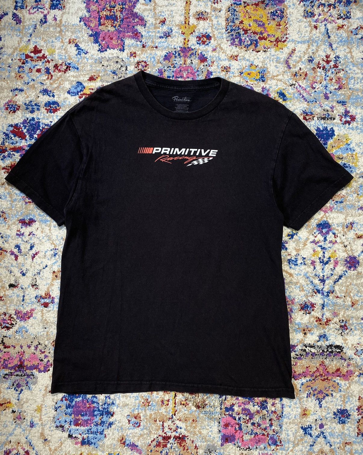Primitive Primitive Racing Podium Faded Black Tee Shirt Size US L / EU 52-54 / 3 - 6 Thumbnail