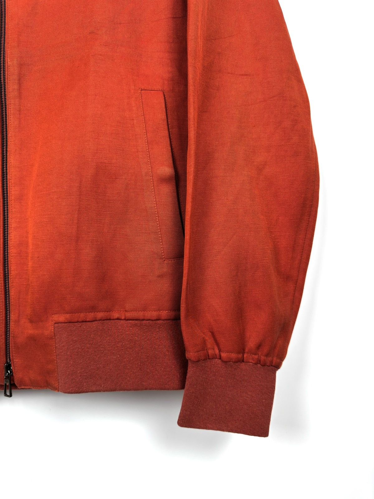 Loro Piana Loro Piana Linen Bomber Jacket Size US XS / EU 42 / 0 - 4 Thumbnail